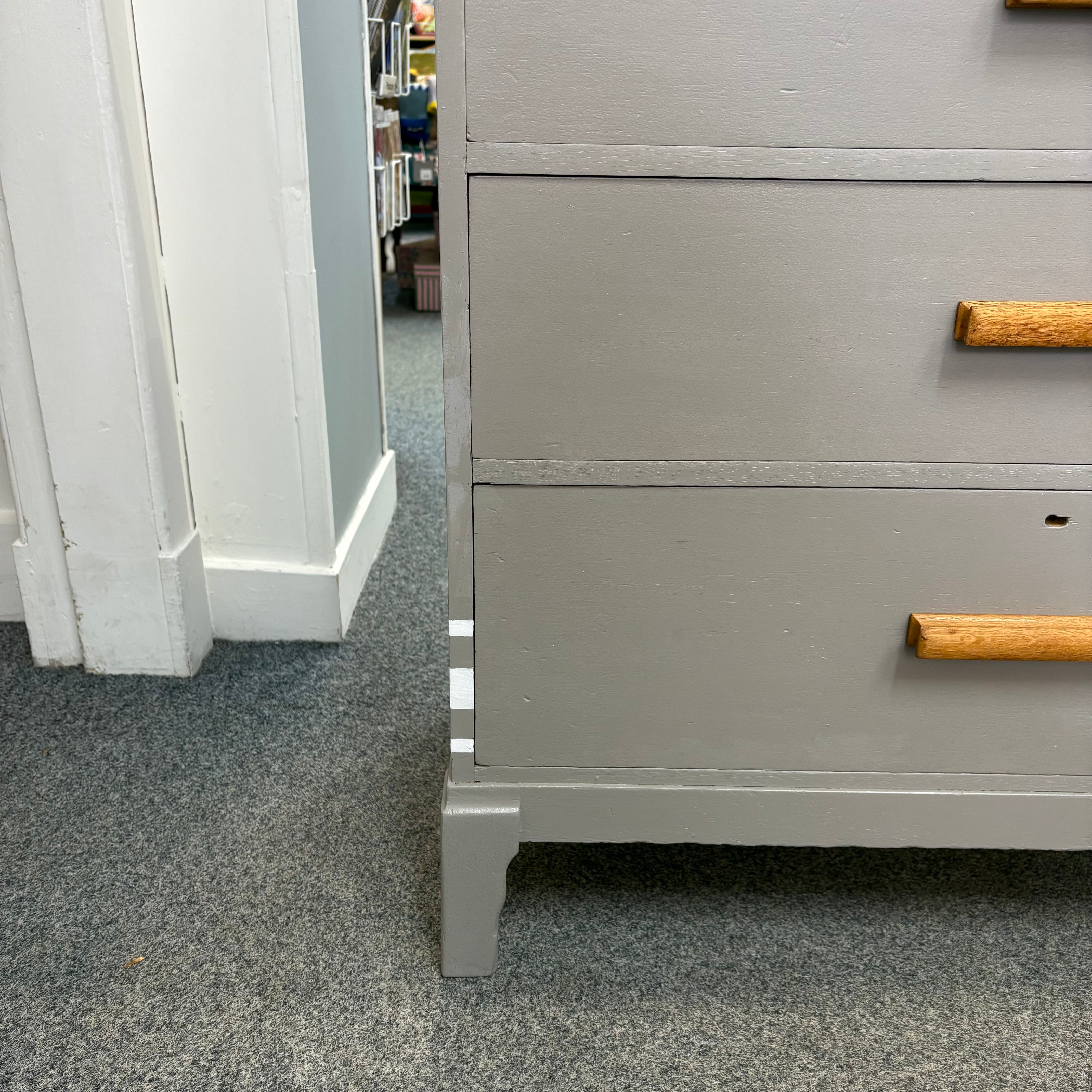Upcycled Grey Bureau