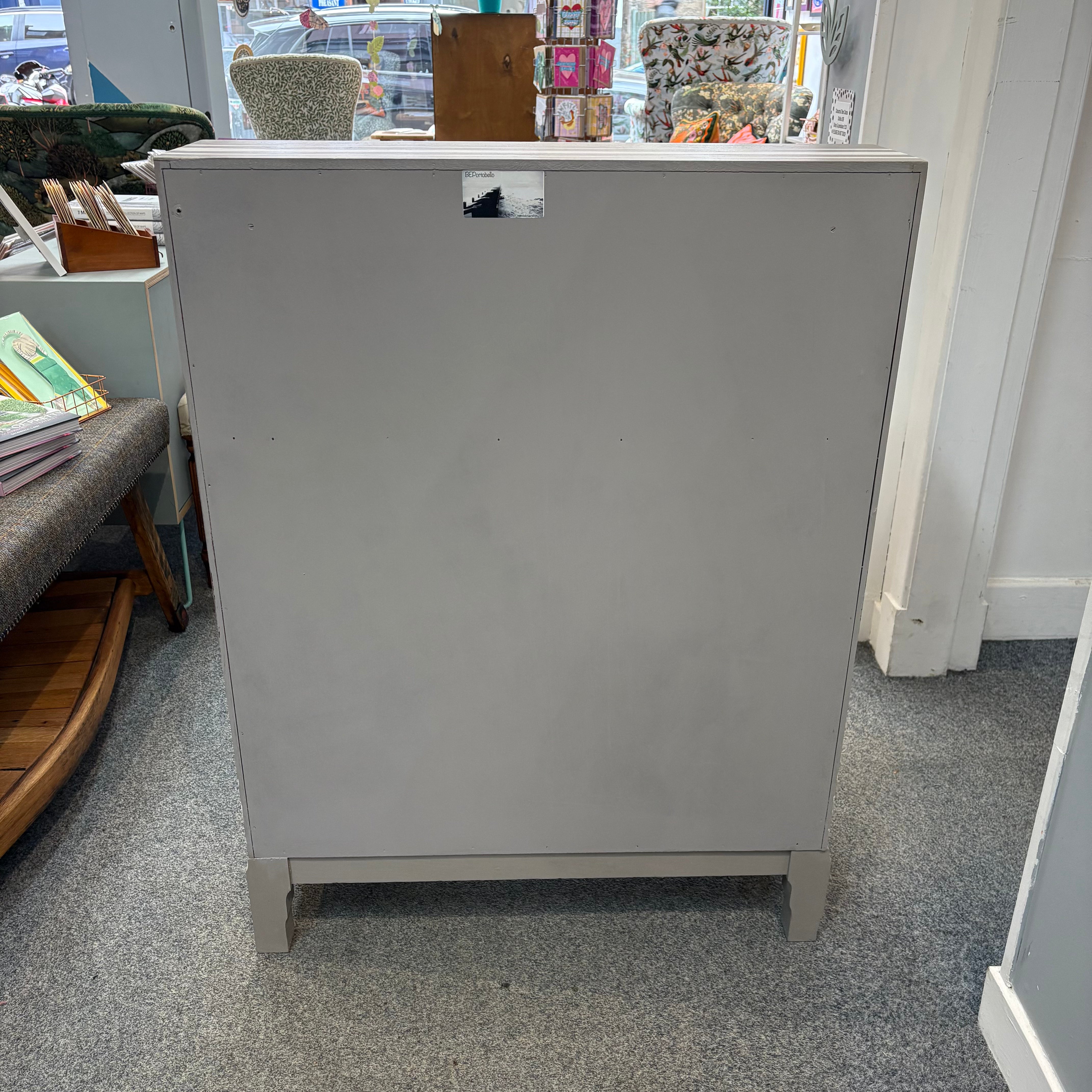 Upcycled Grey Bureau