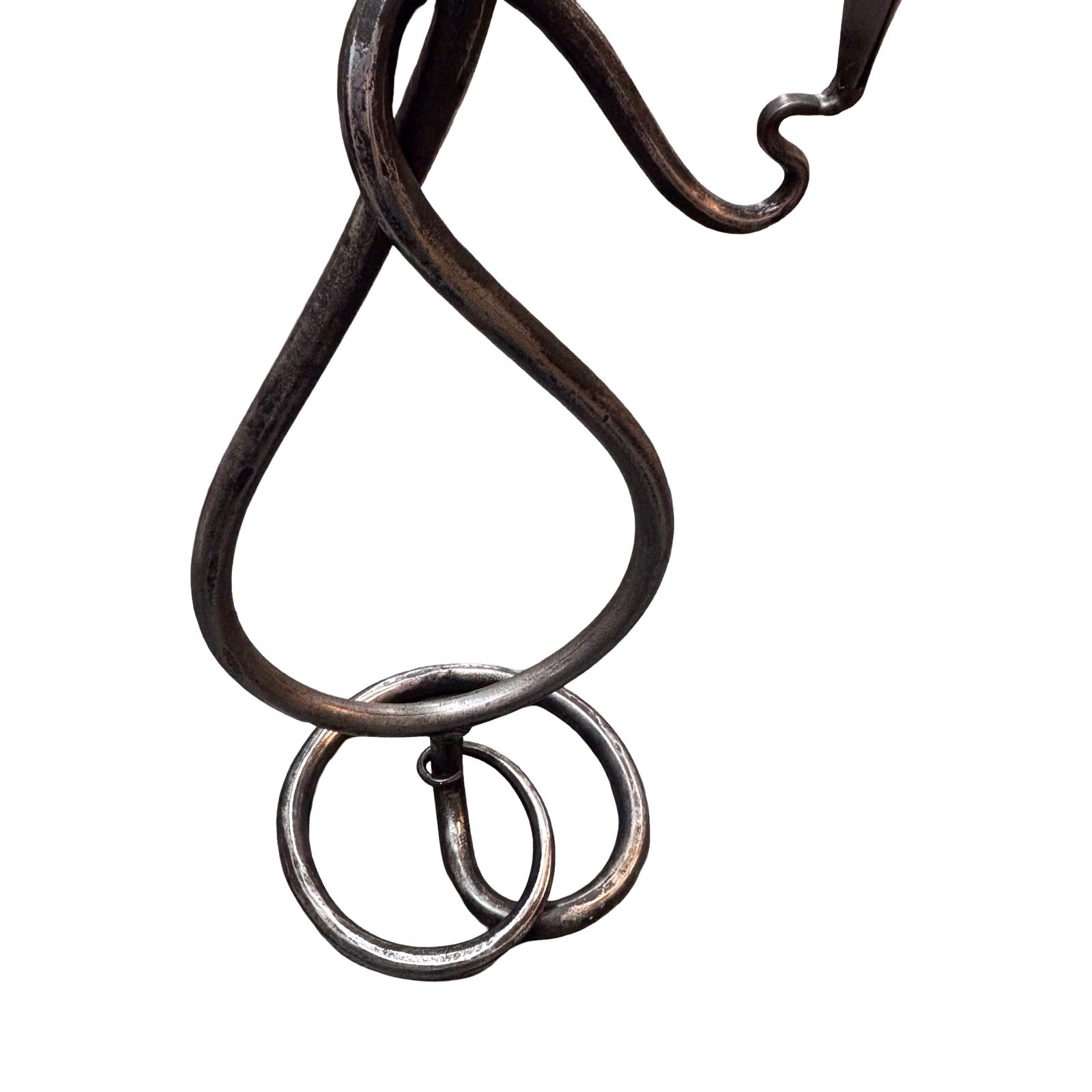 Crossover Steel Candlestick