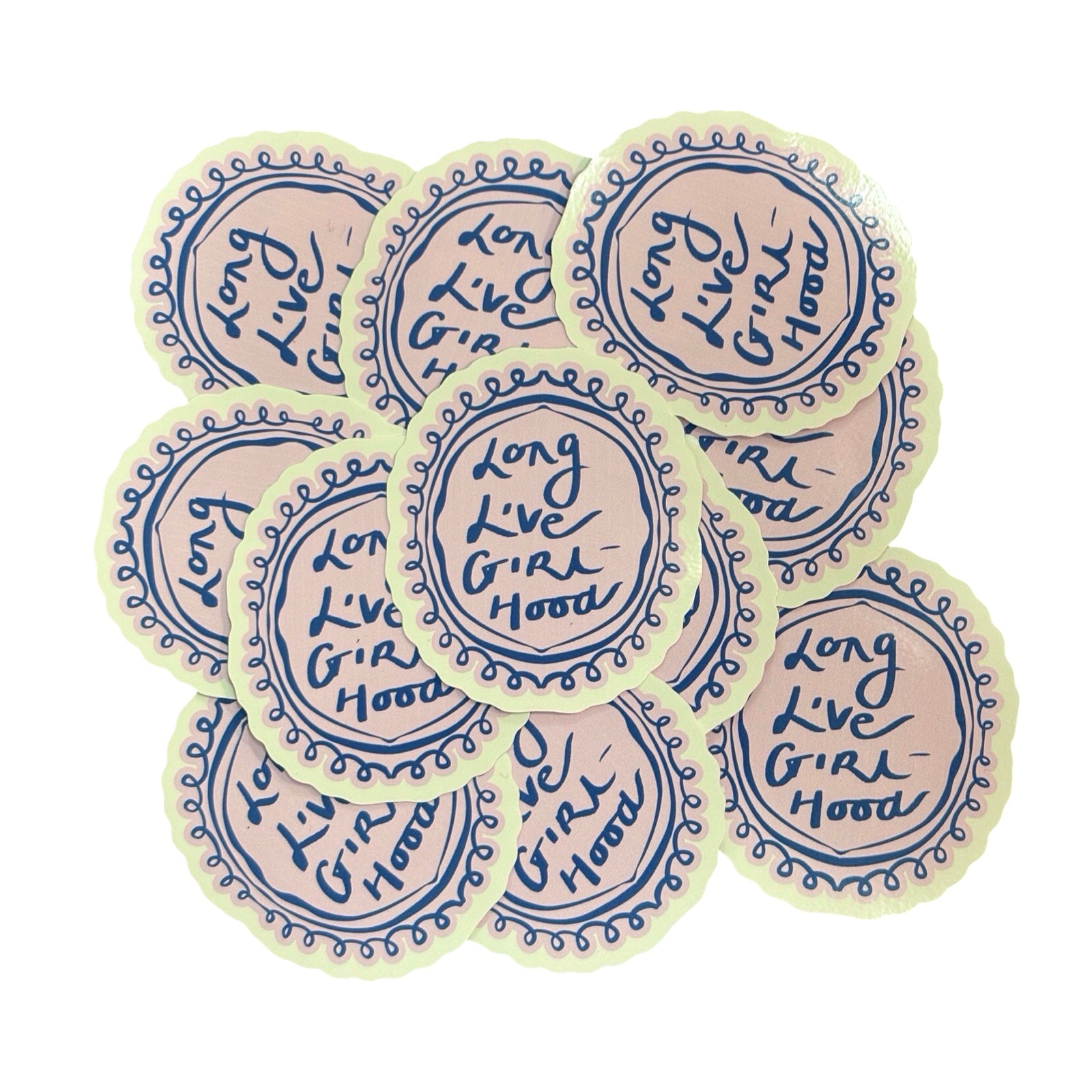 Long Live Girlhood Sticker