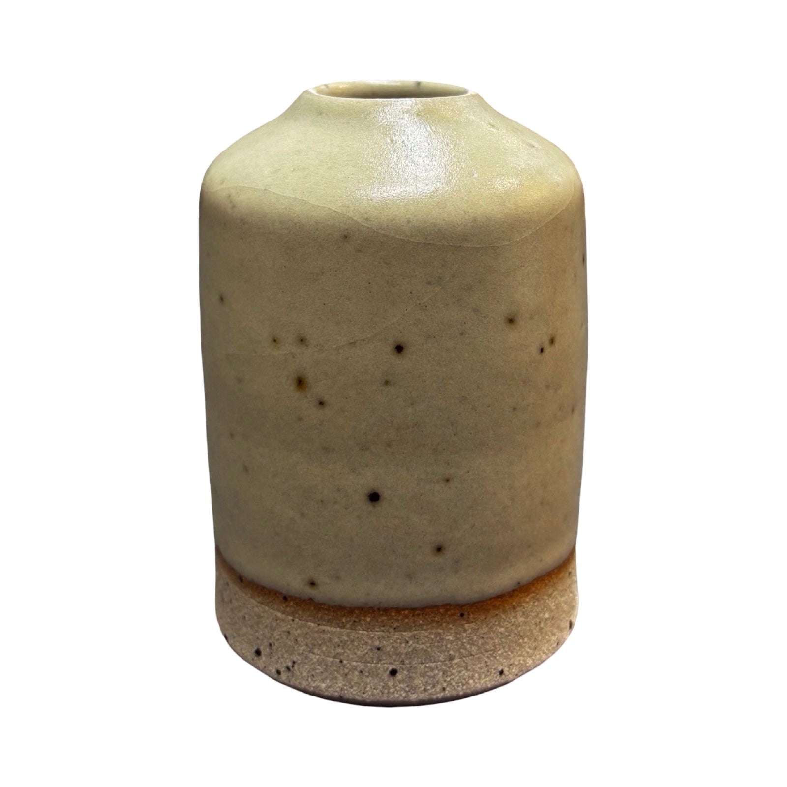 Yellow Stoneware Vase