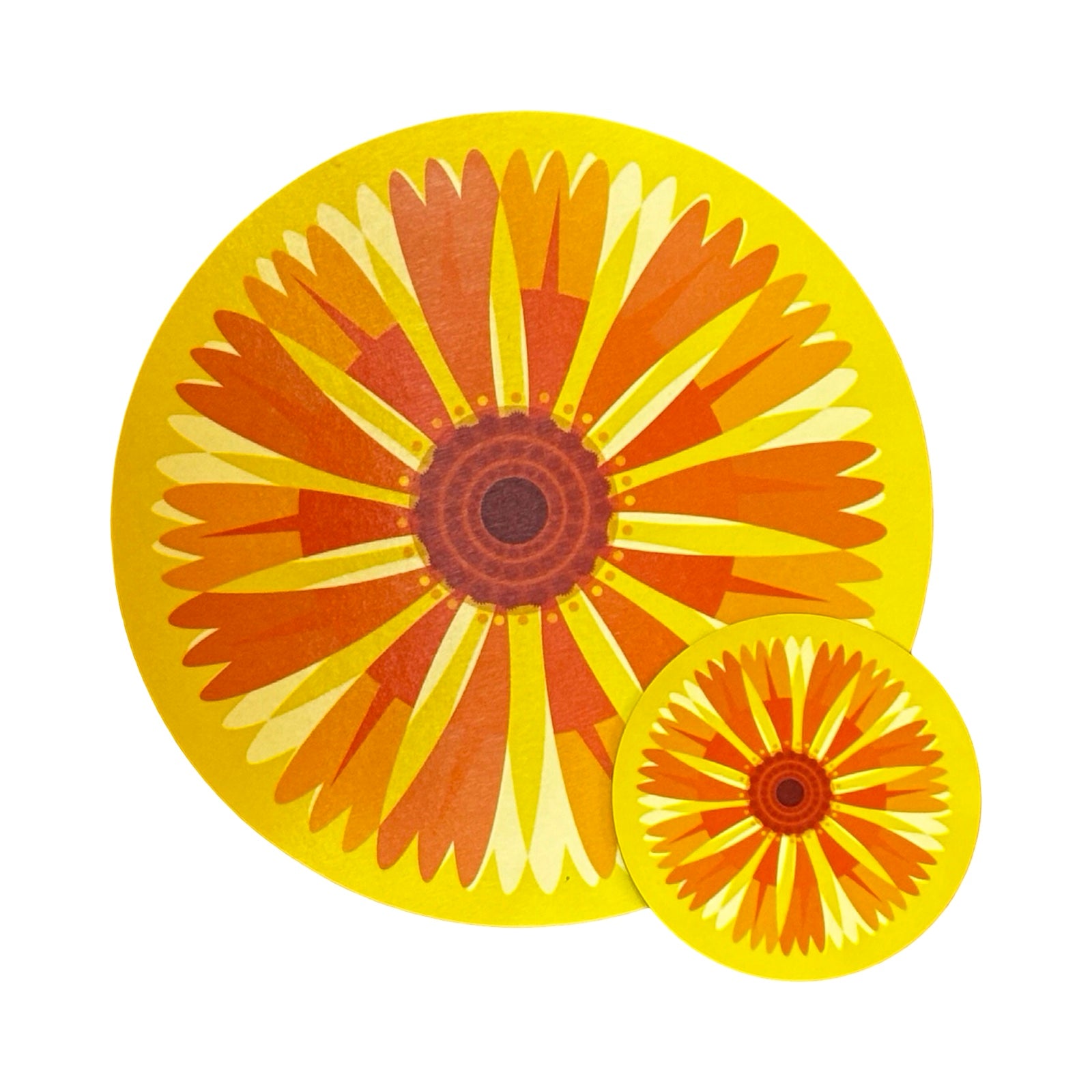 Helenium Round Coaster