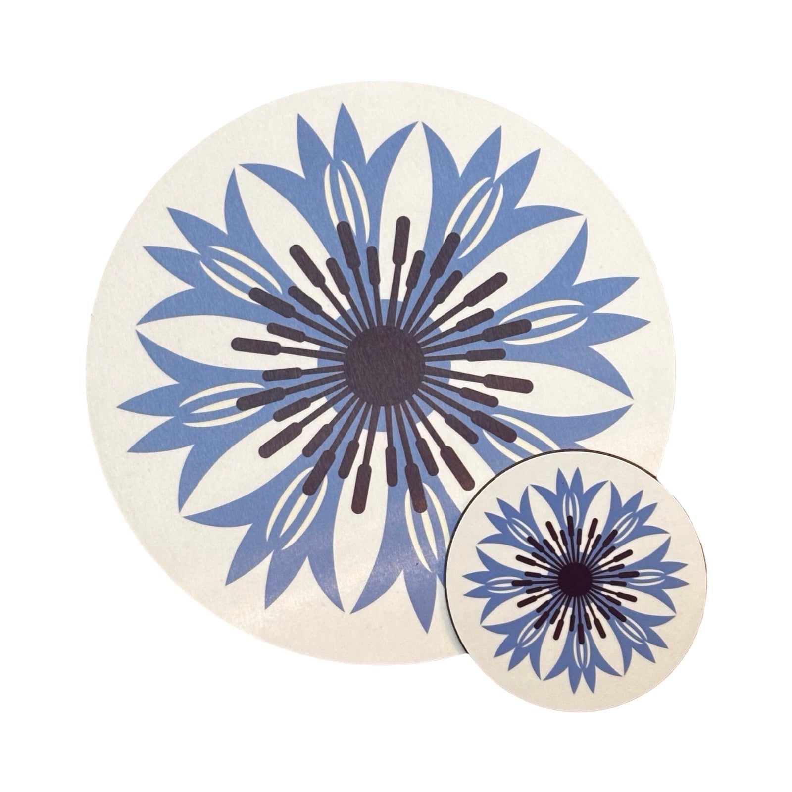 Cornflower Round Placemat