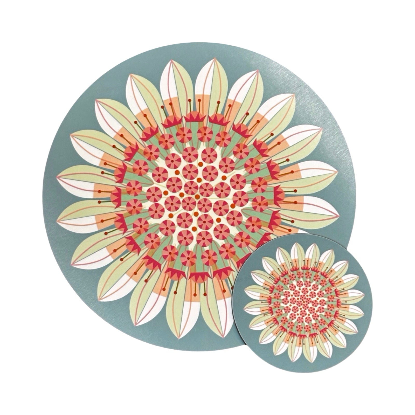 Astrantia Round Coaster