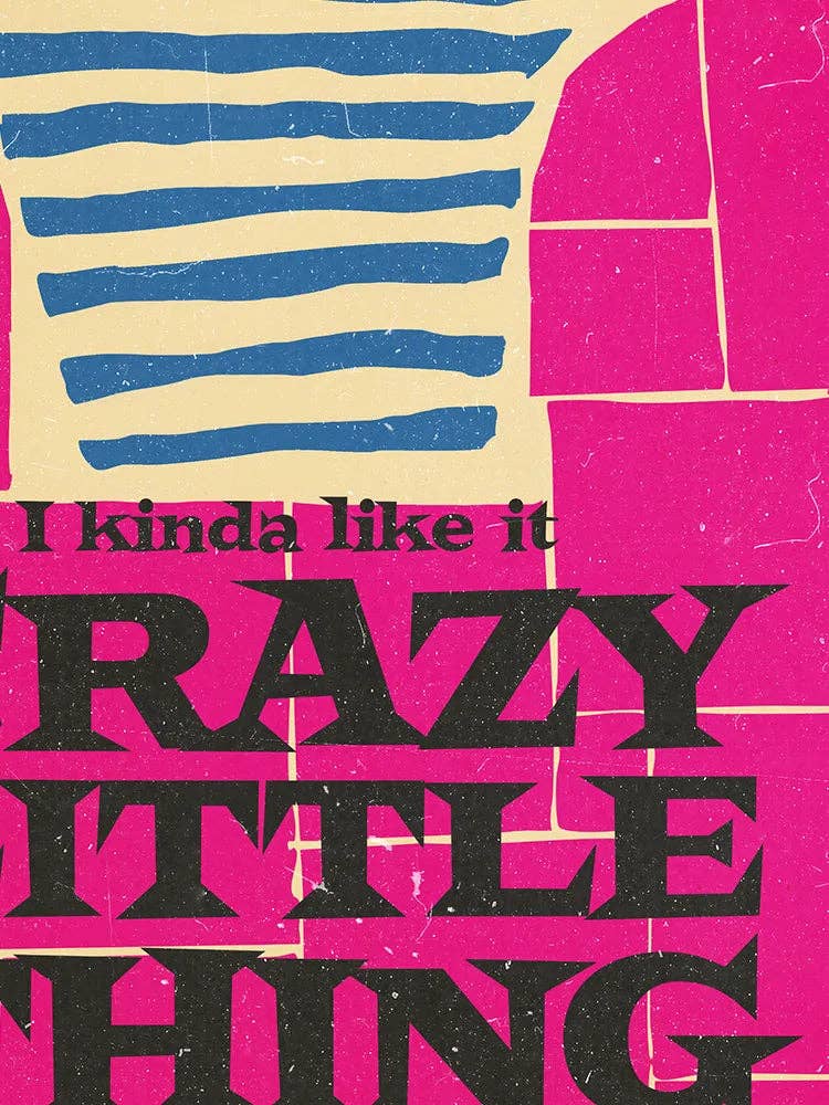 Crazy Little Thing Called Love Print