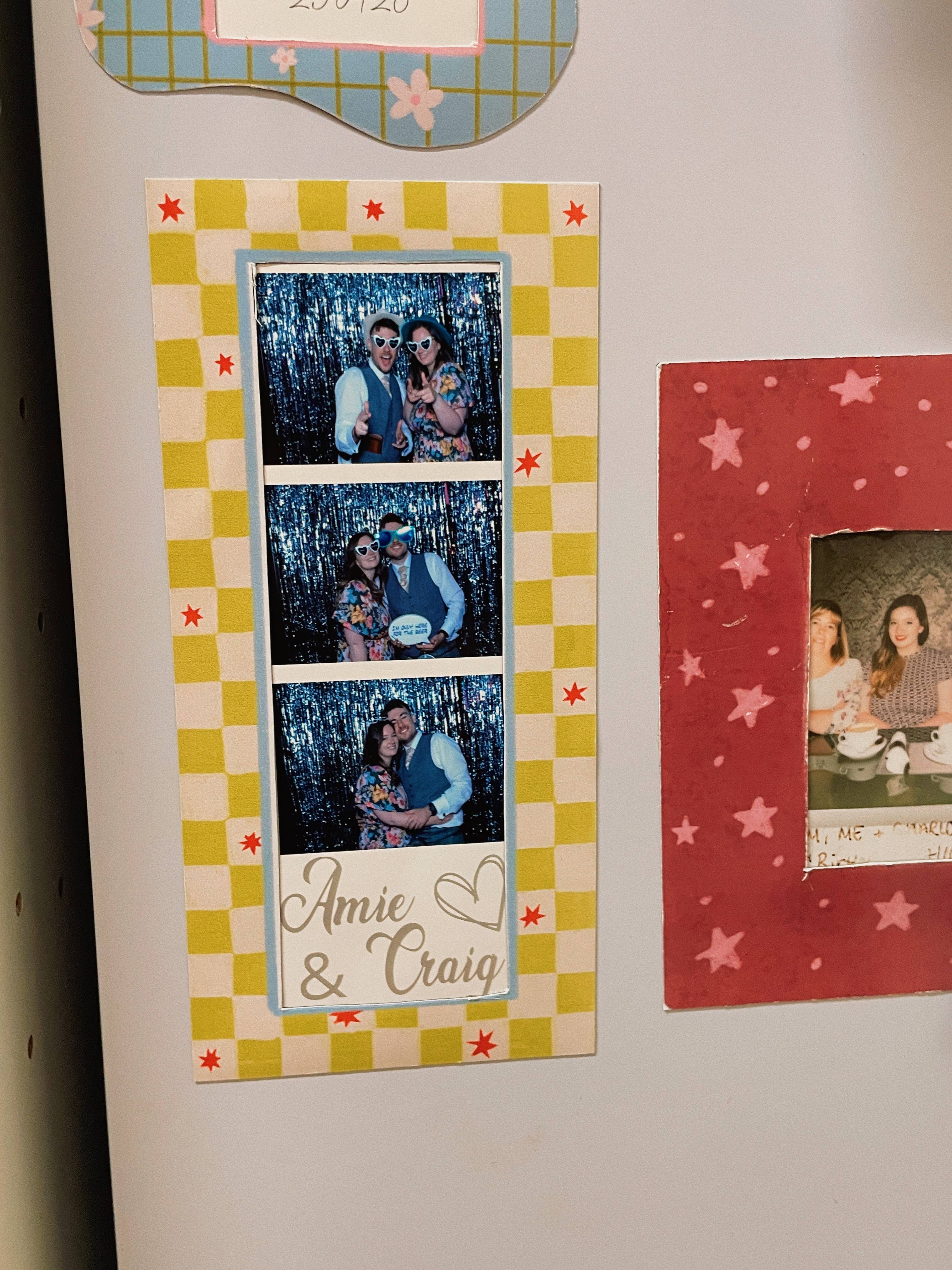 Check Magnetic Photo Strip Frame