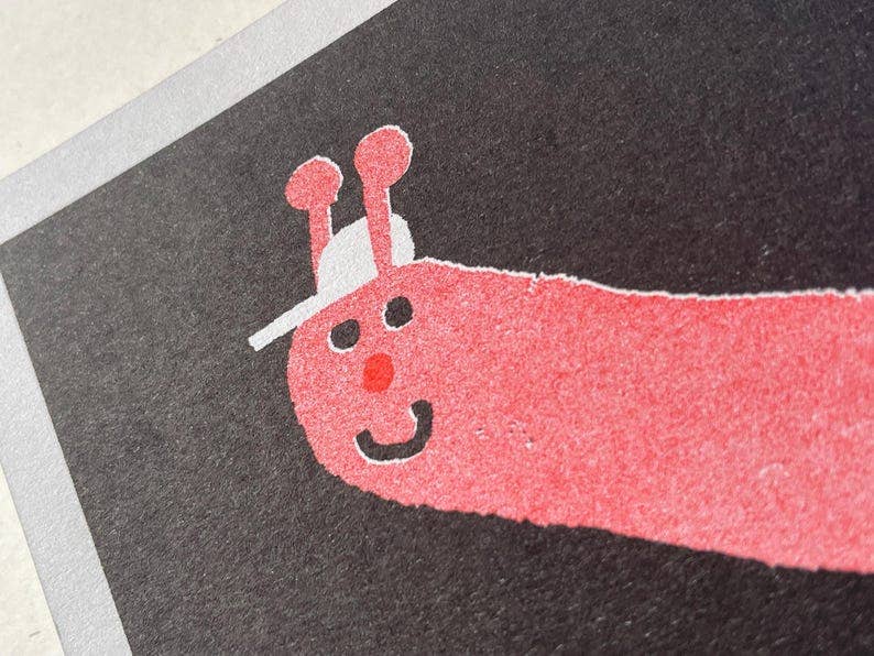 A Cool Snail Print