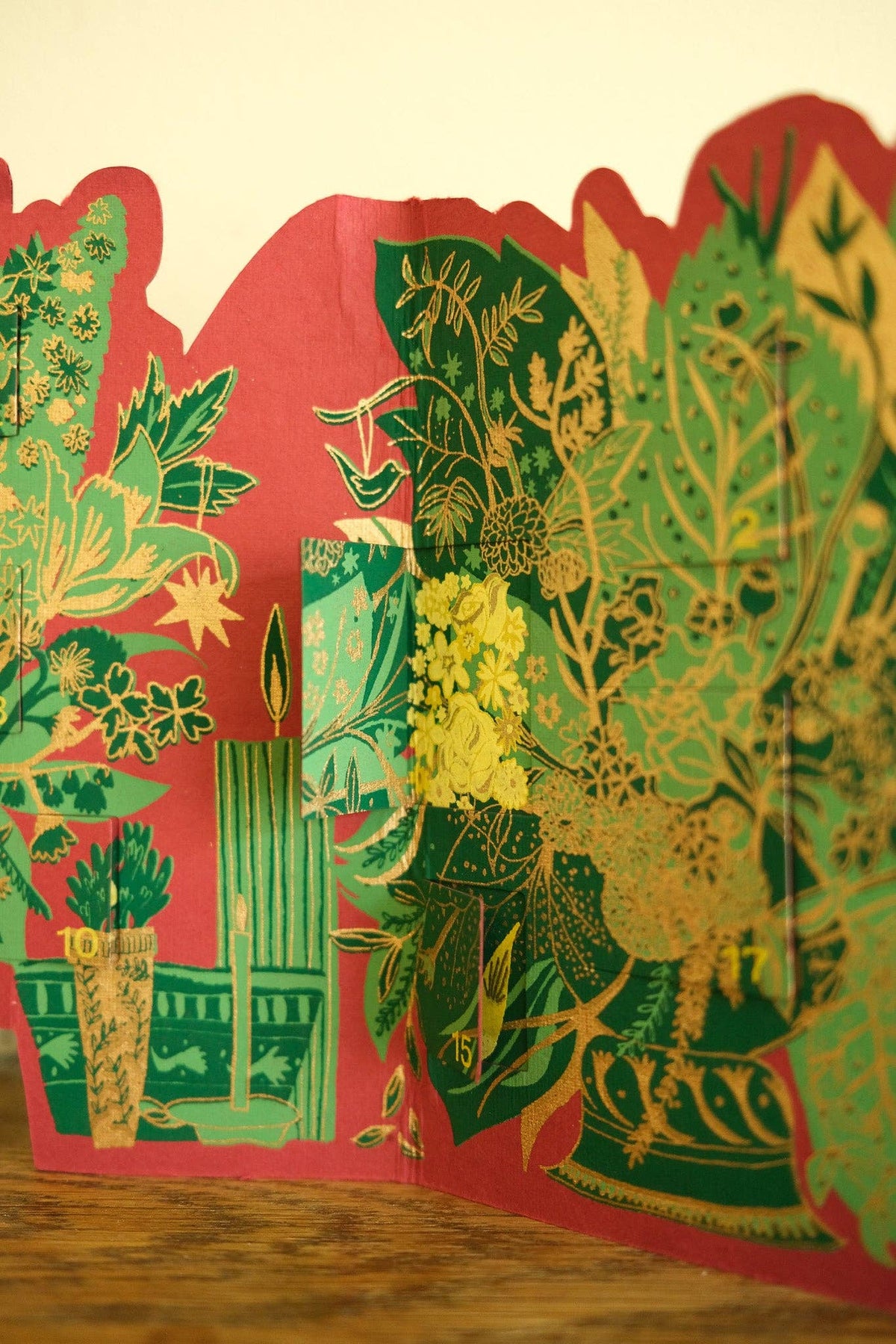 Winter Floral Advent Calendar