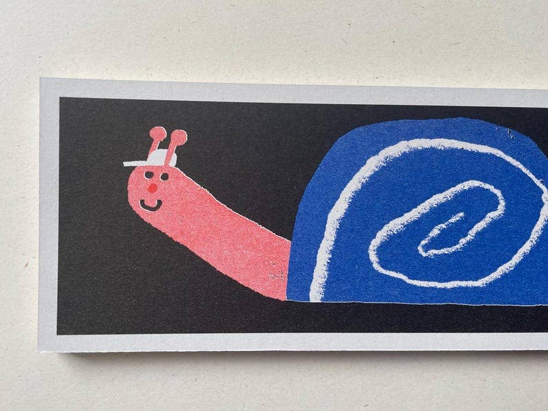 A Cool Snail Print