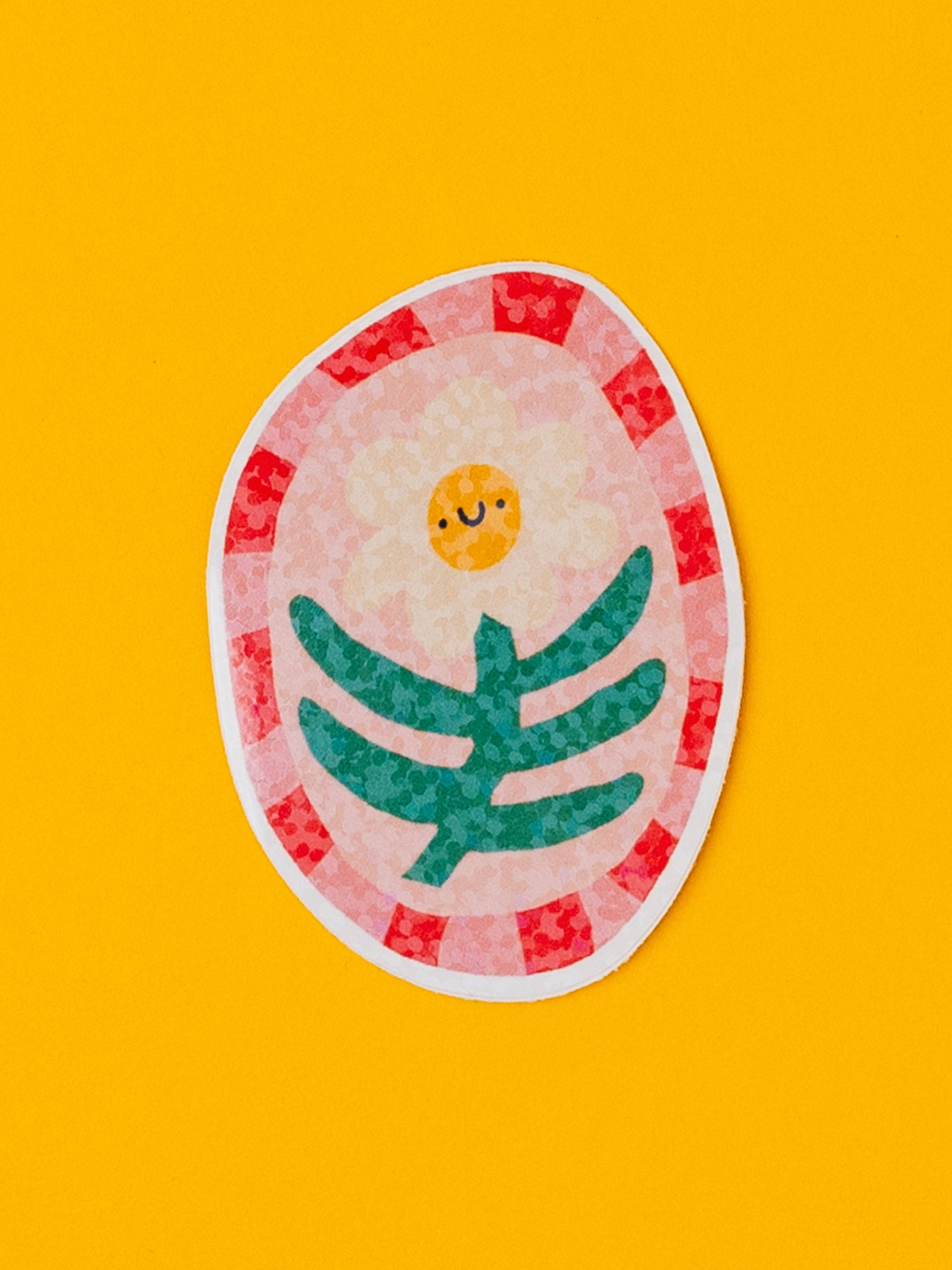 Happy Flower Sticker