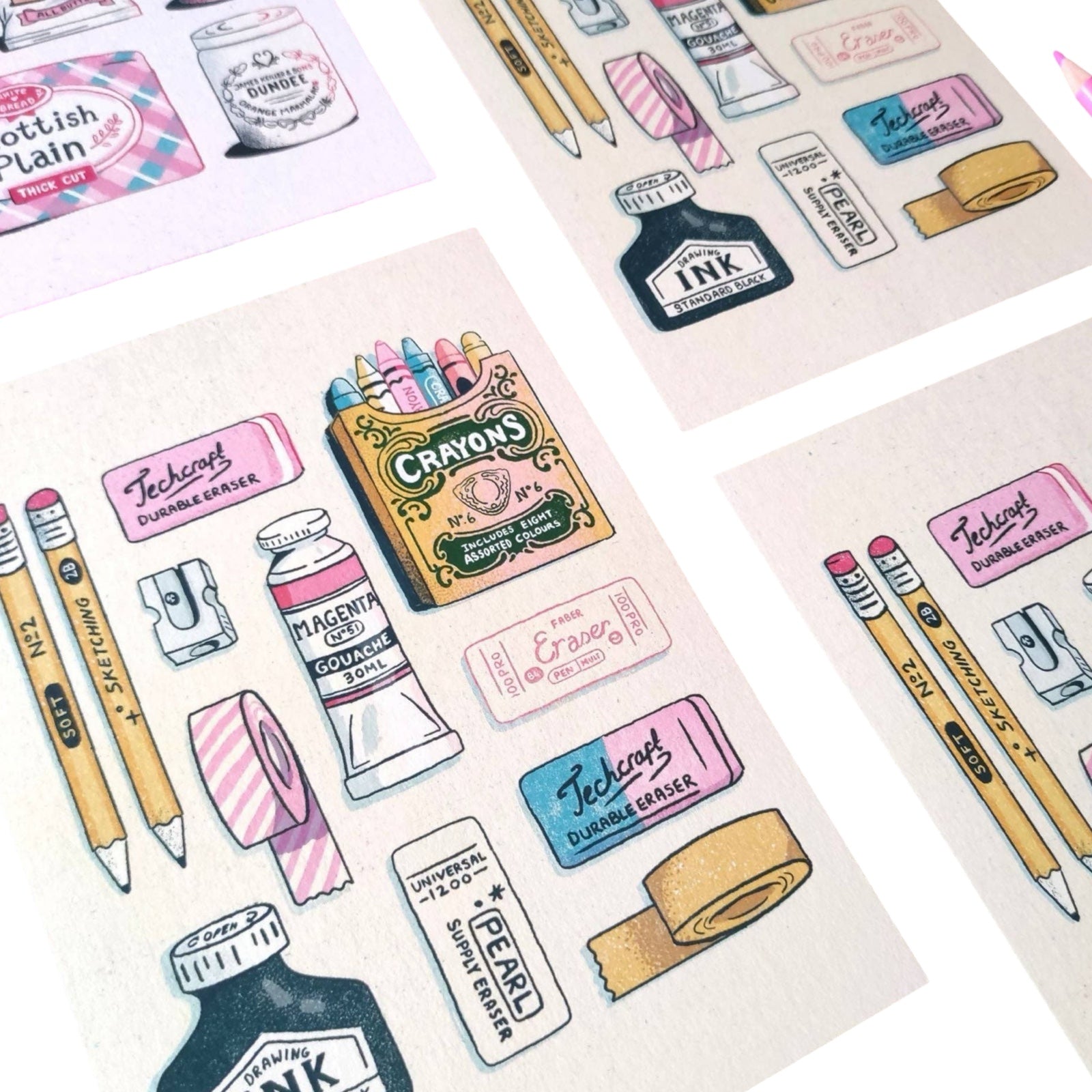 Art Supplies Print