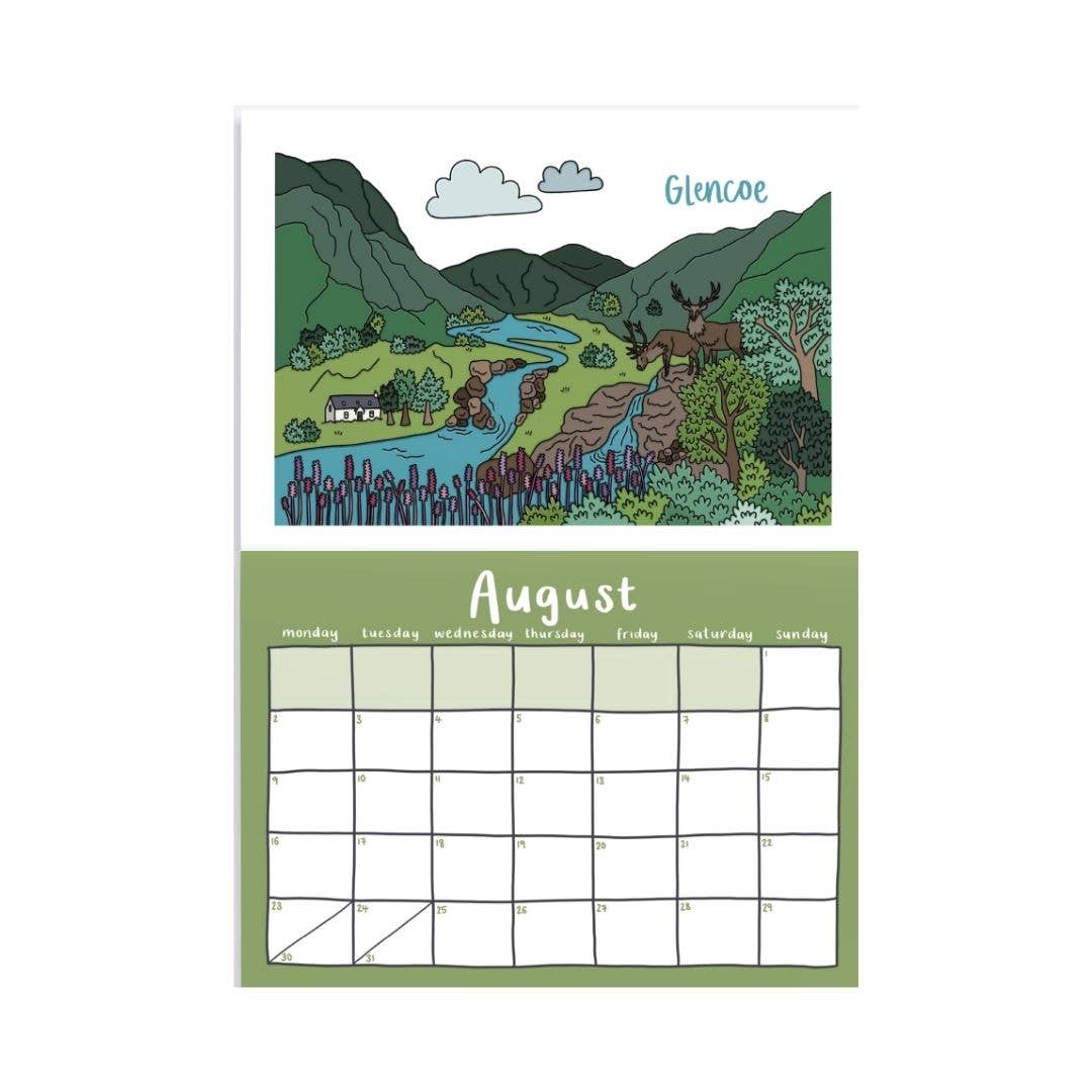 2027 Scotland Calendar