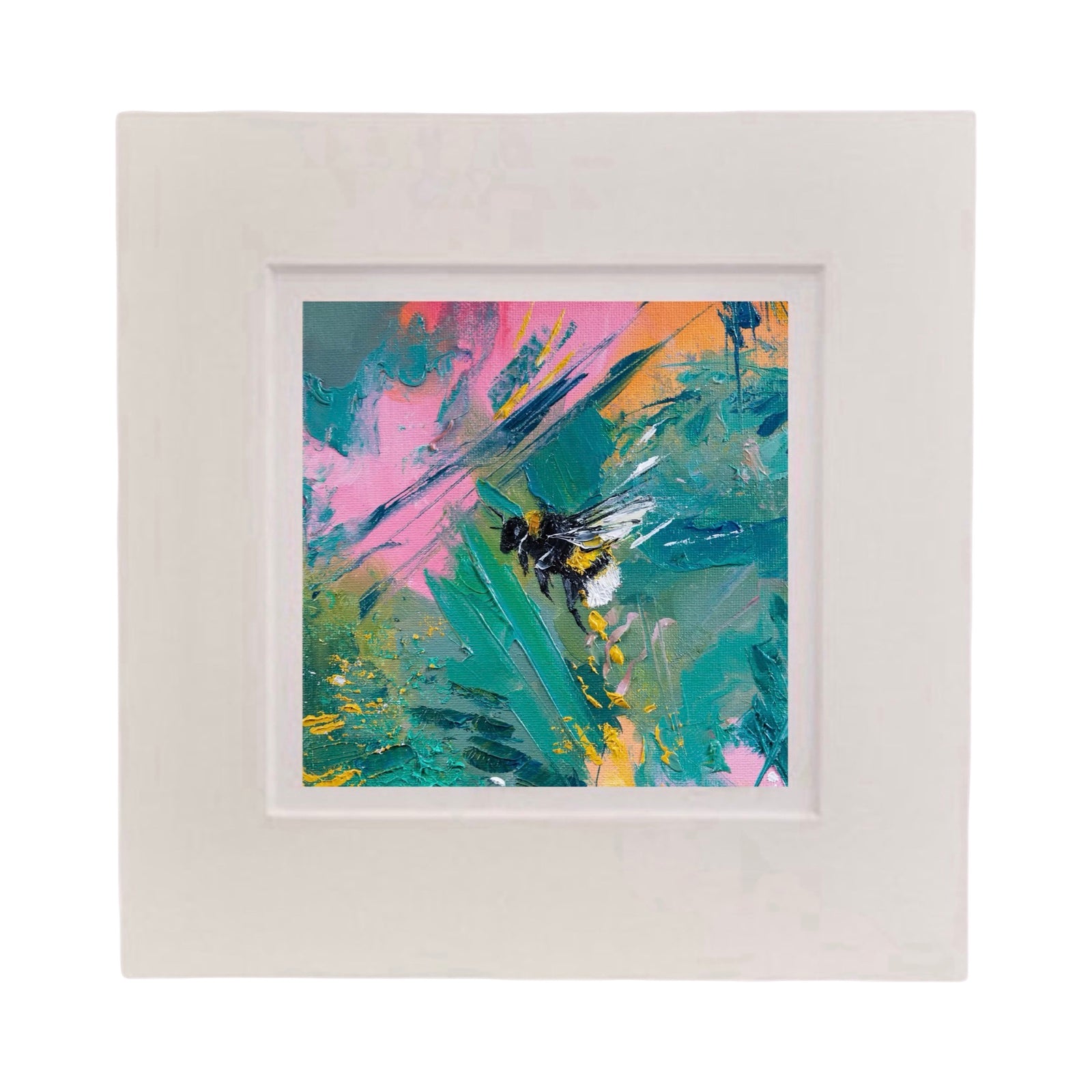 Bumblebee Mounted Print