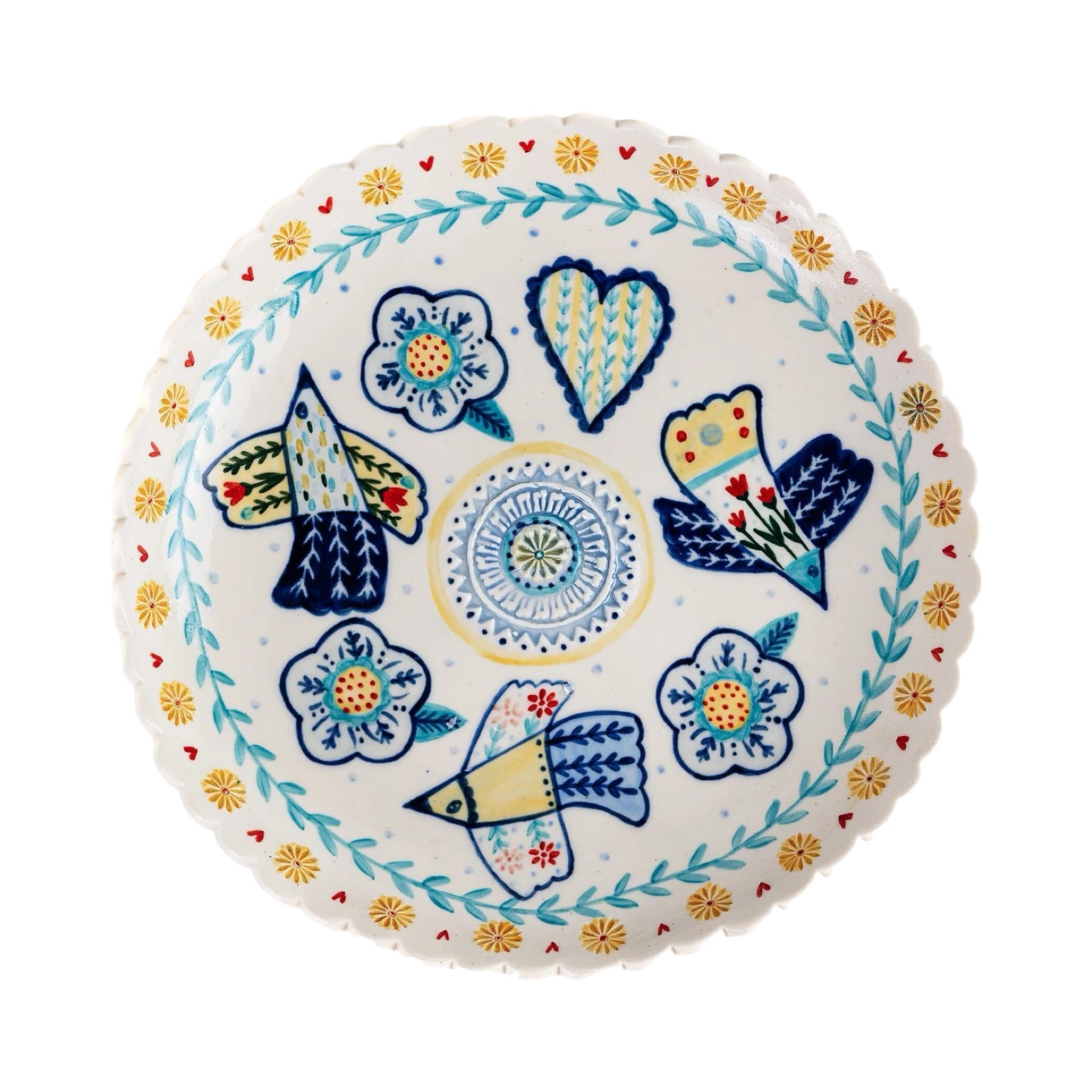 Birds Porcelain Plate