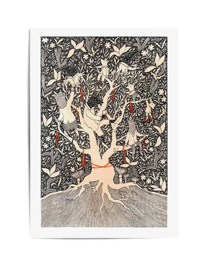 Tree House Print