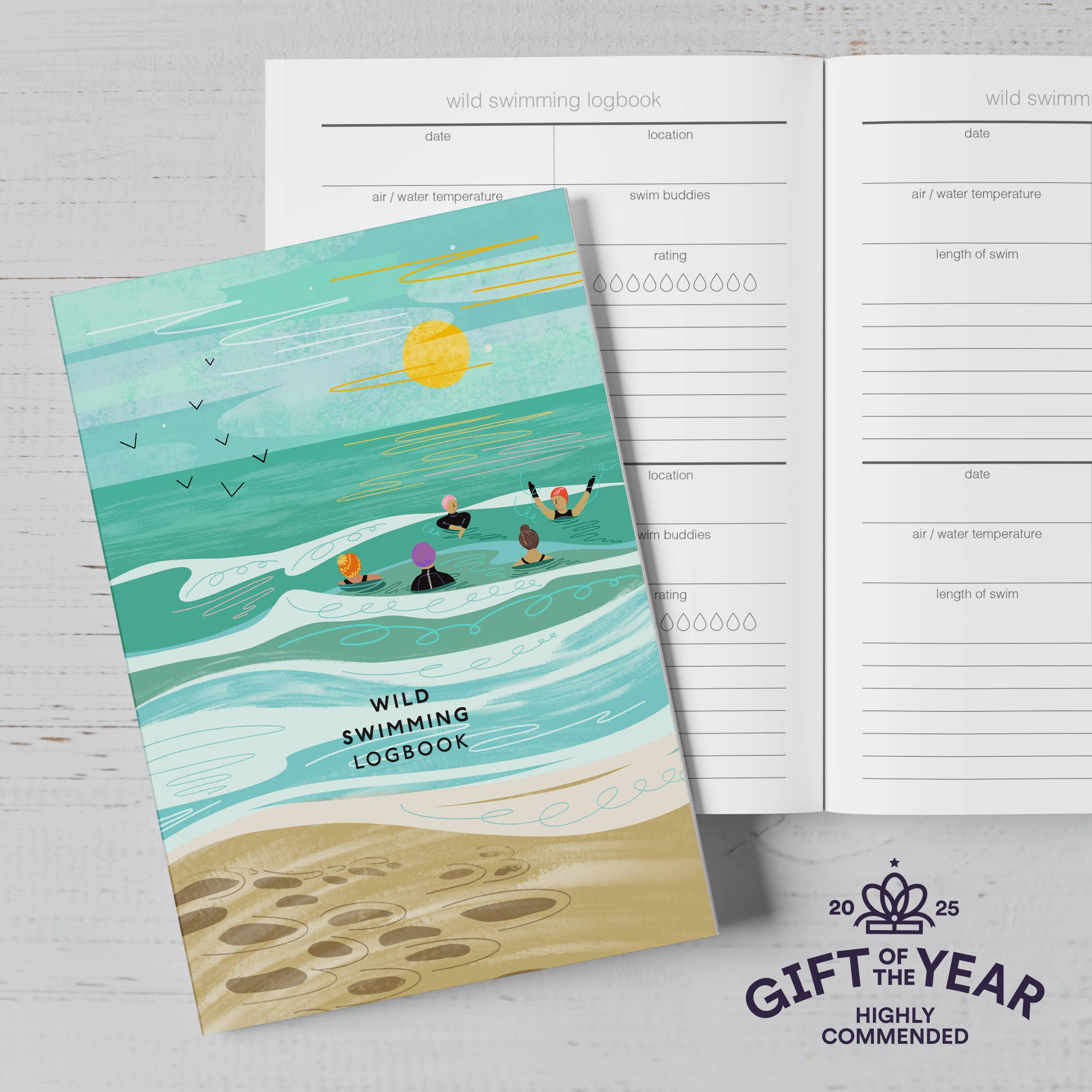 Wild Swimming Logbook