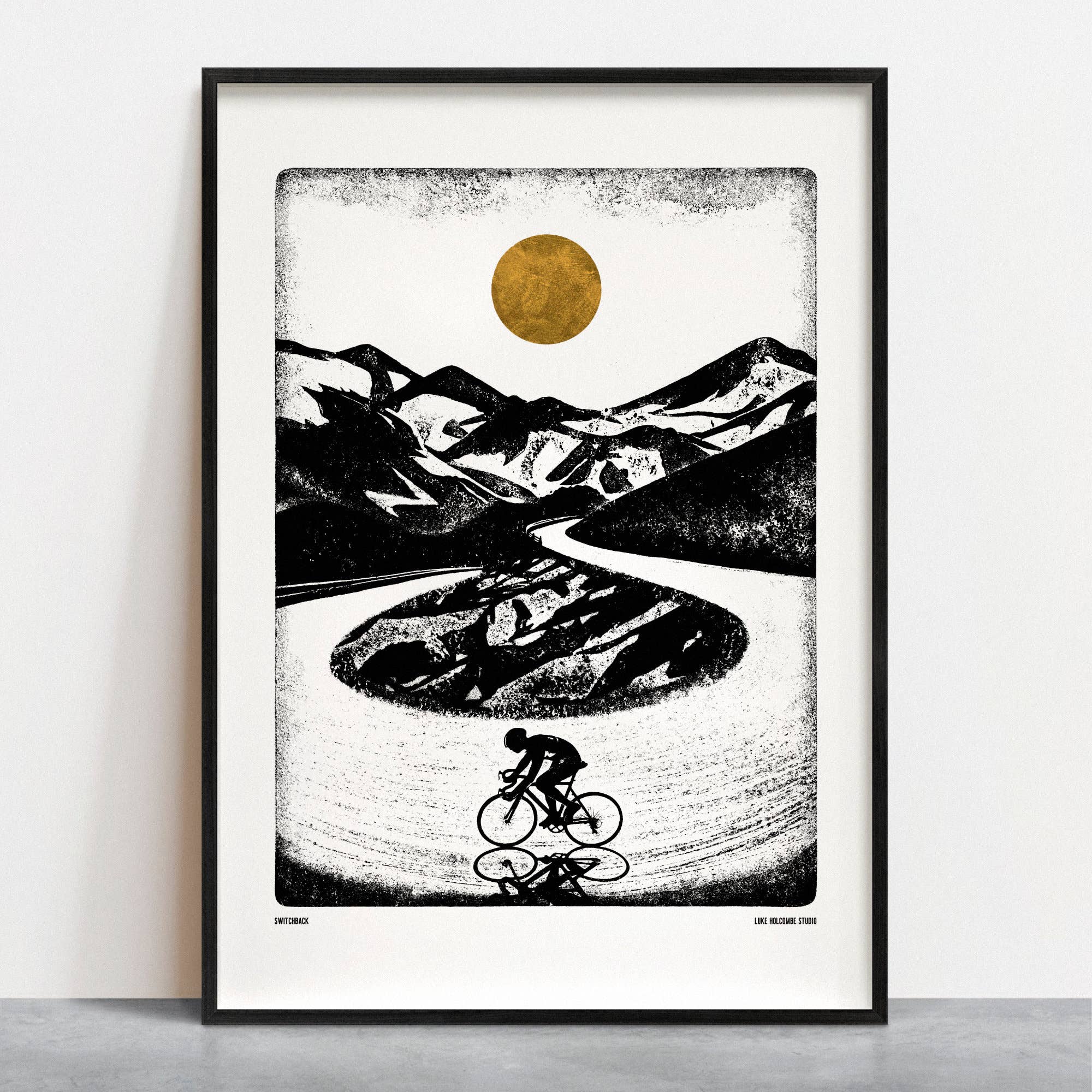 Switchback Cycling Print
