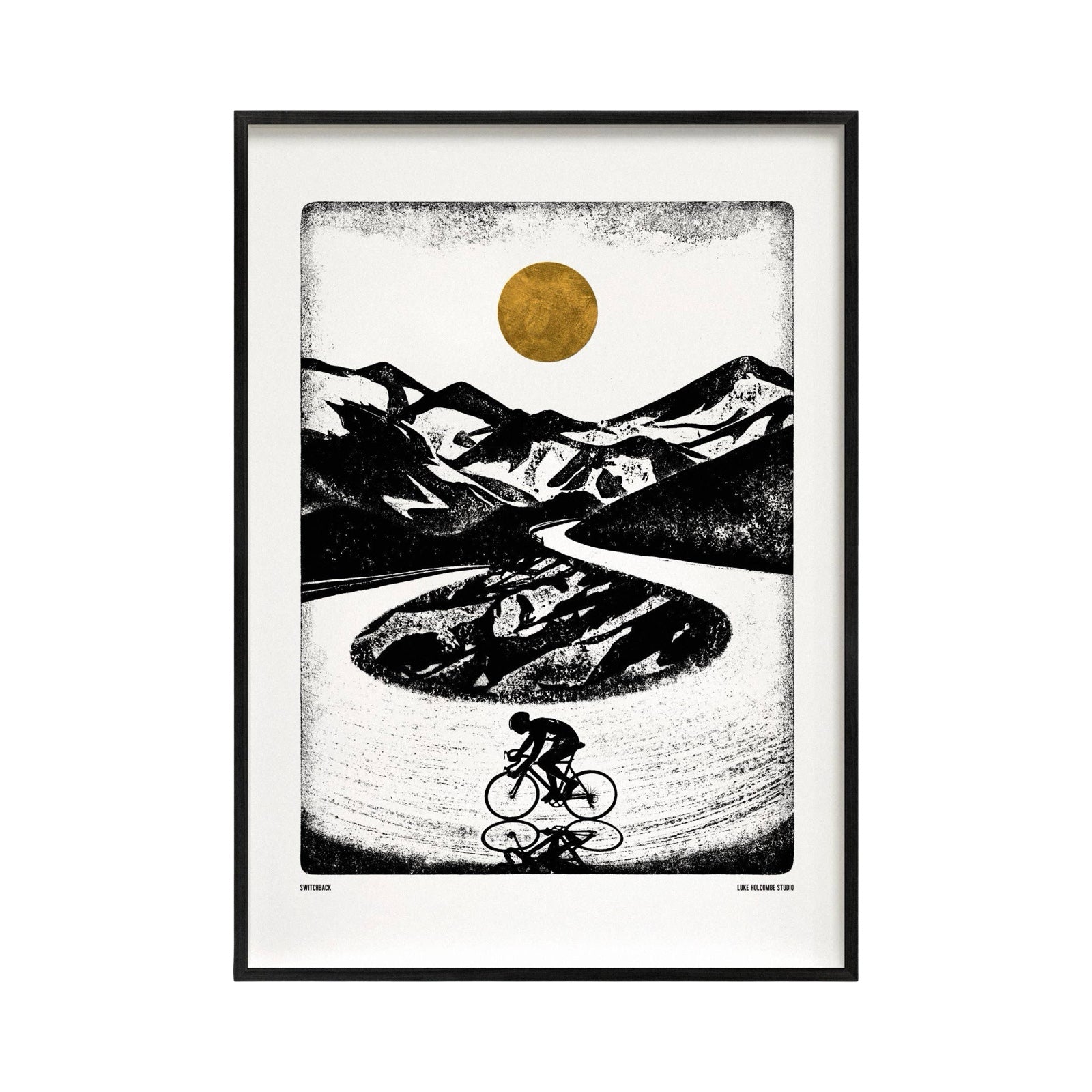 Switchback Cycling Print