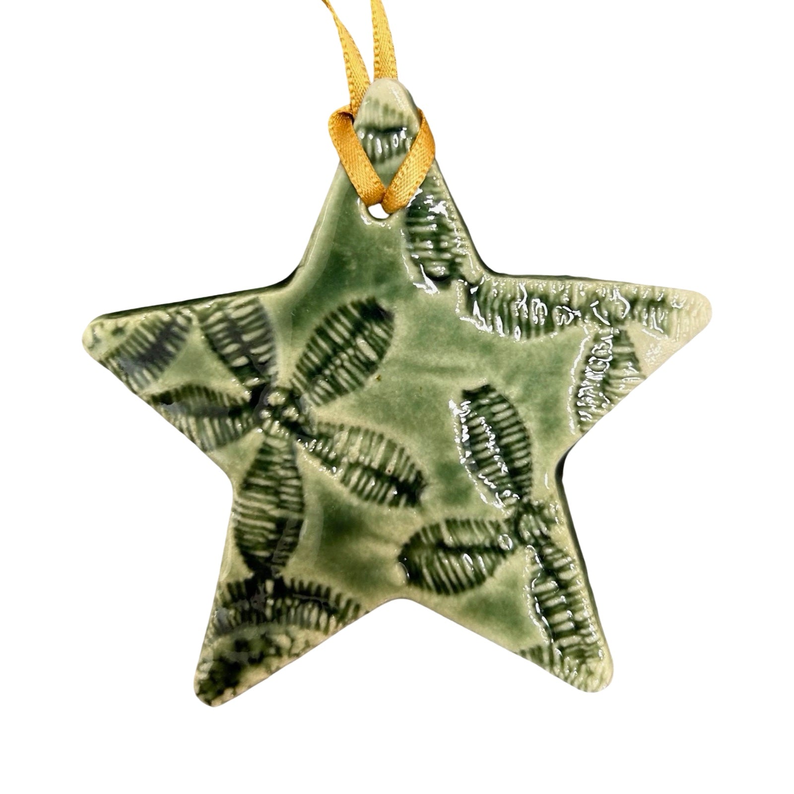 Star Ceramic Christmas Decoration