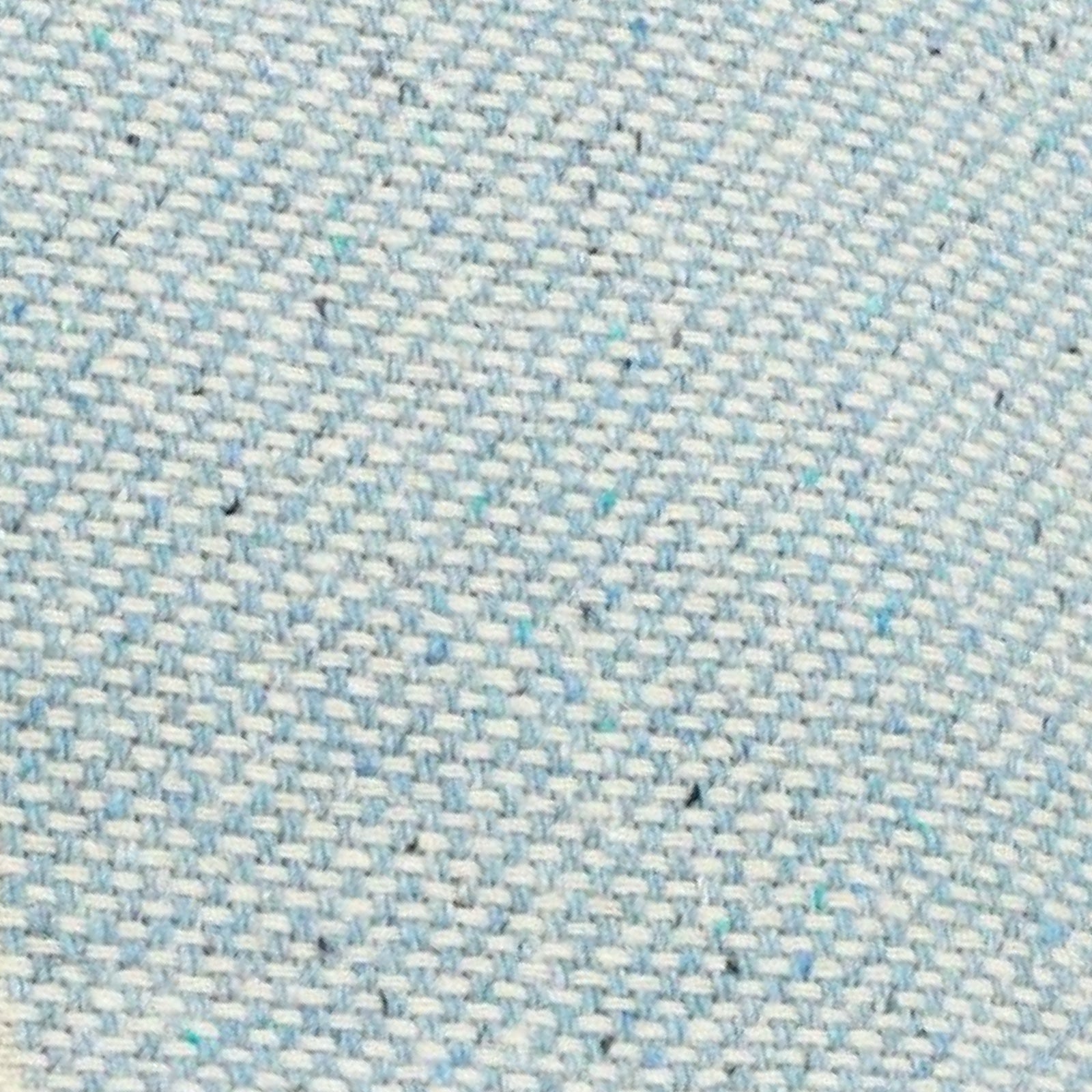 Cosy coastal blue blanket close up.