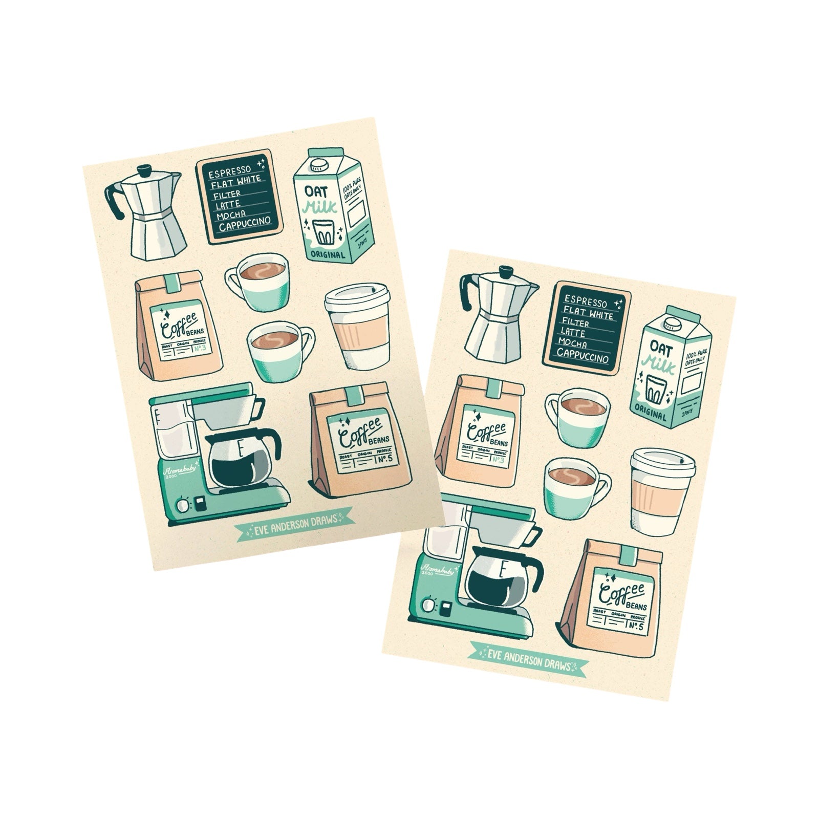 Coffee Sticker Sheet