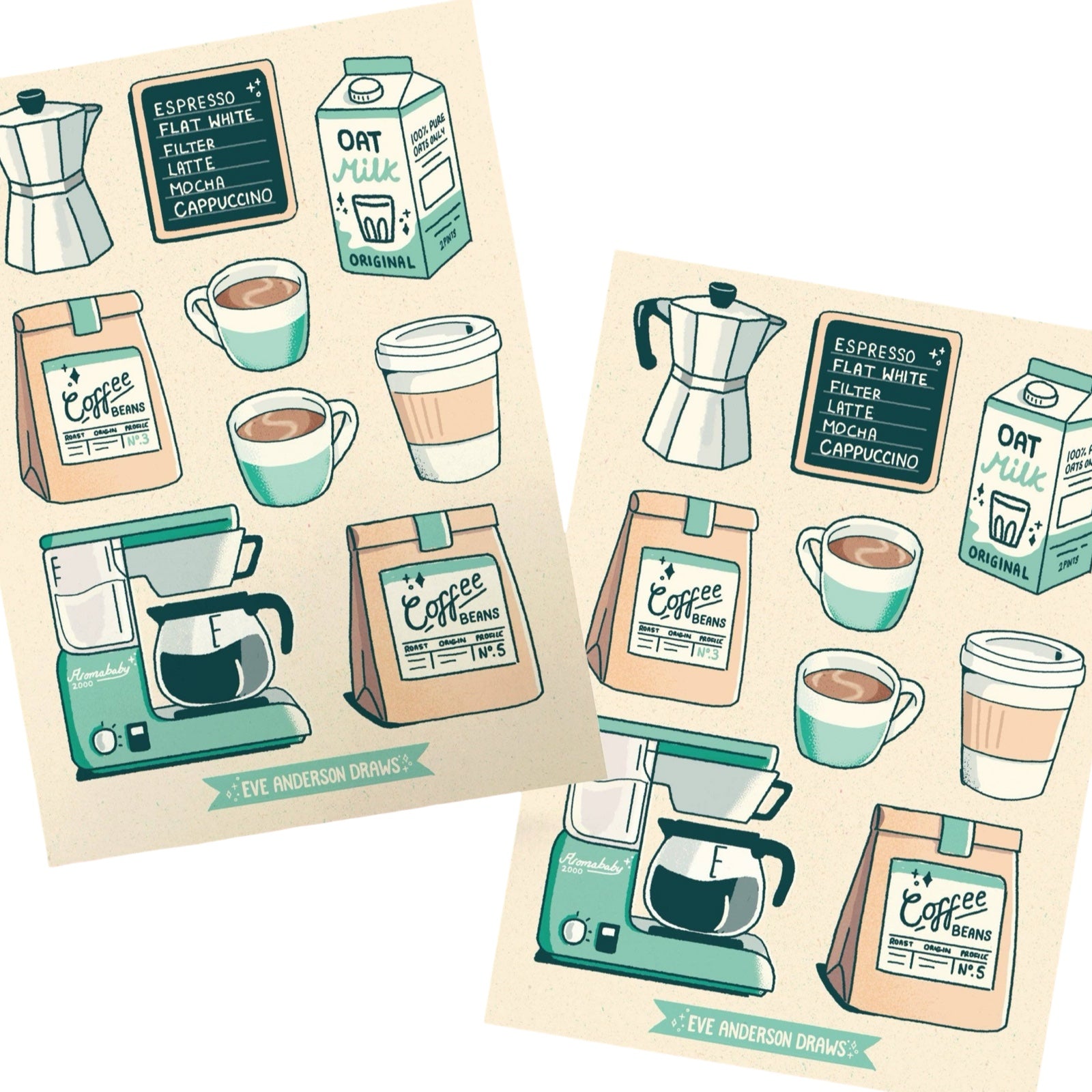 Coffee Sticker Sheet