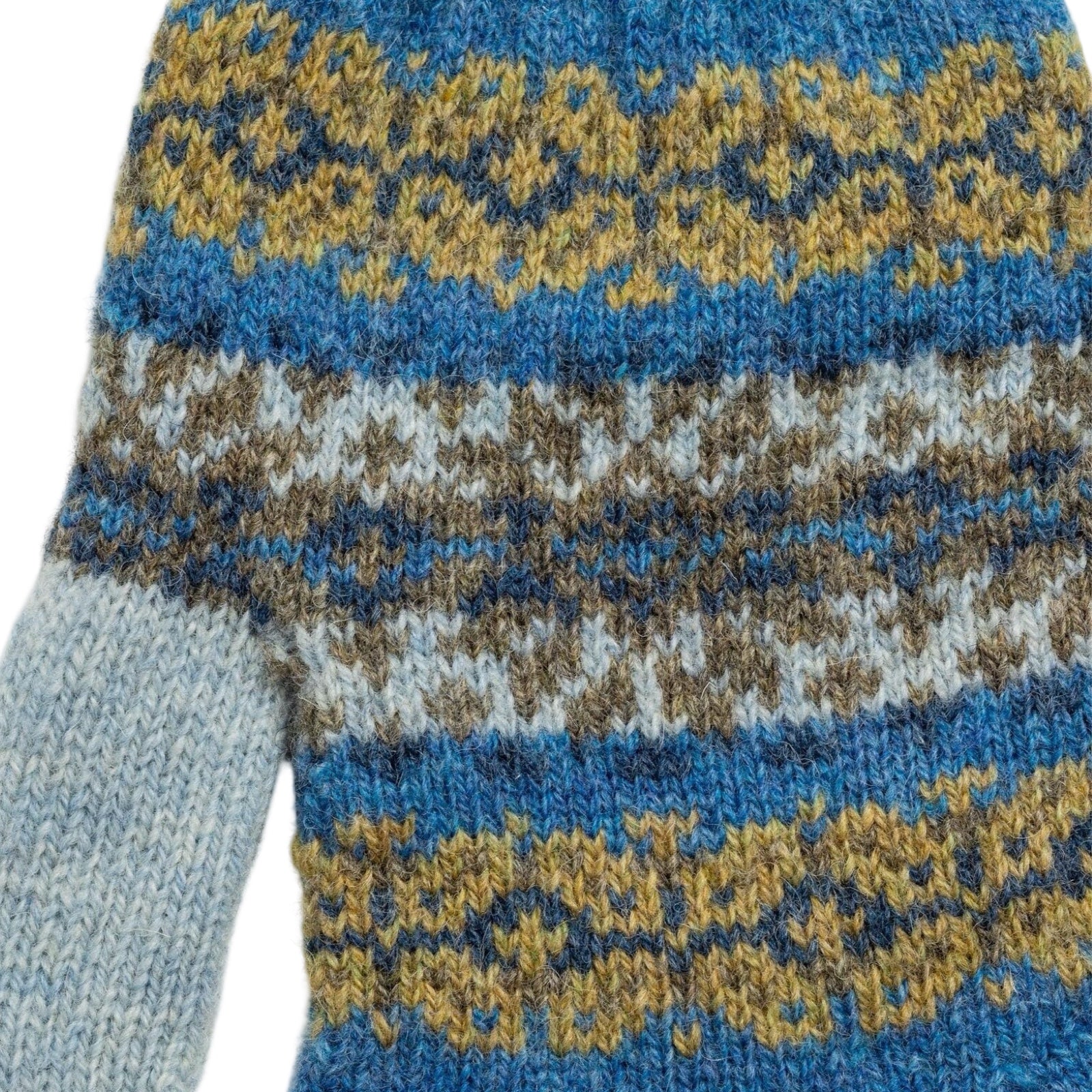 These gorgeous blue Fairisle gloves will keep your hands warm and cosy this winter. 