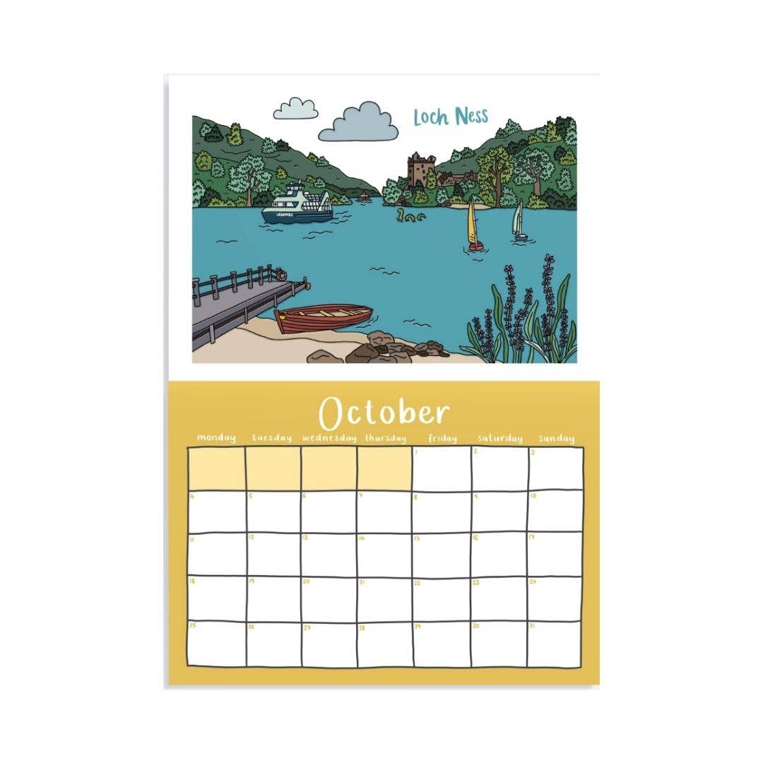 2027 Scotland Calendar