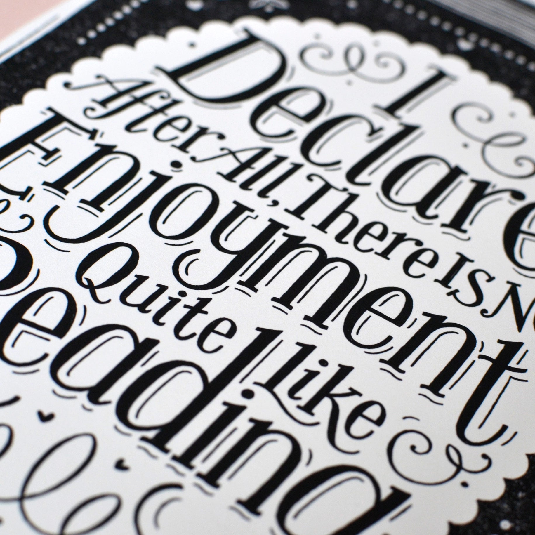 Jane Austen Book Quote Print