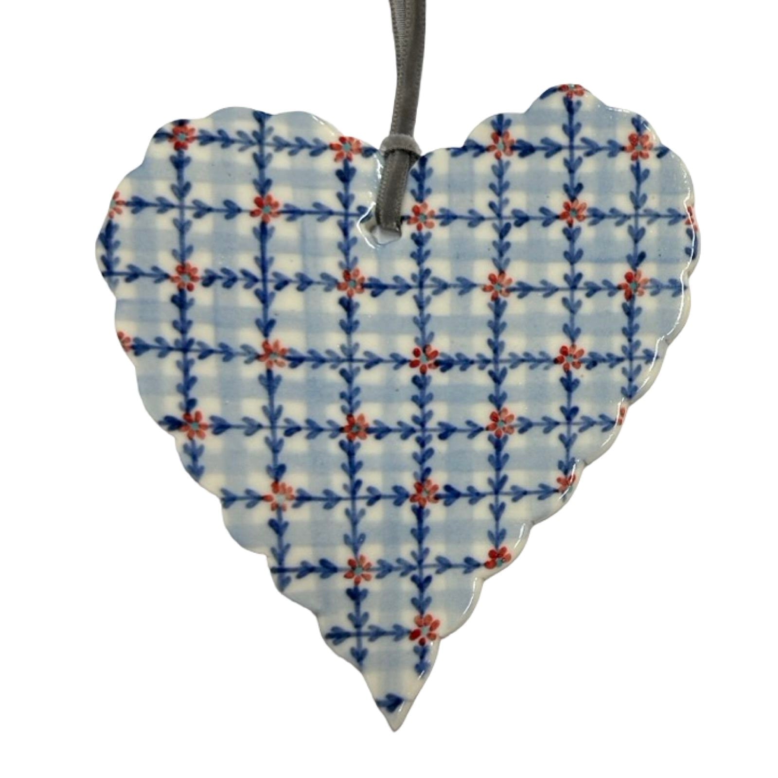 Daisies Porcelain Heart