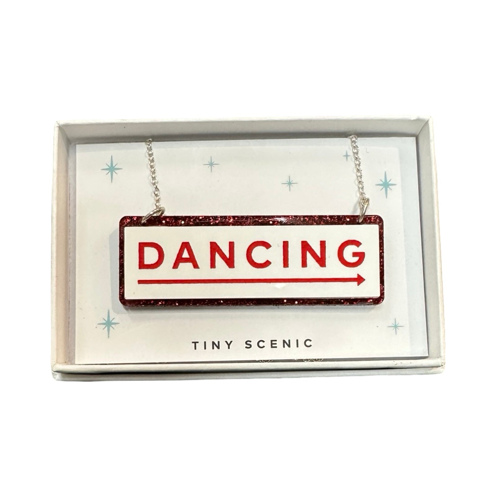 Dancing Sign Necklace