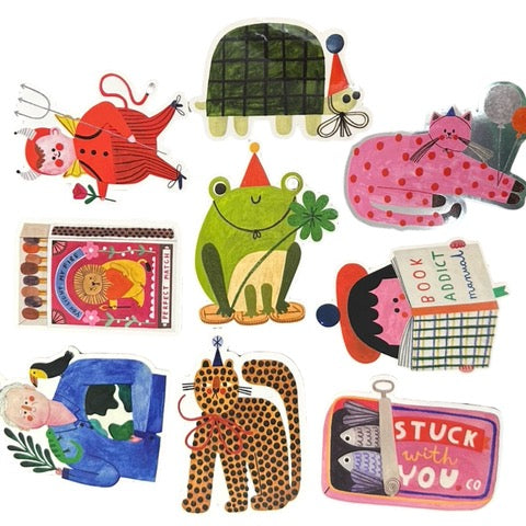 Daria Solak Designs stickers.