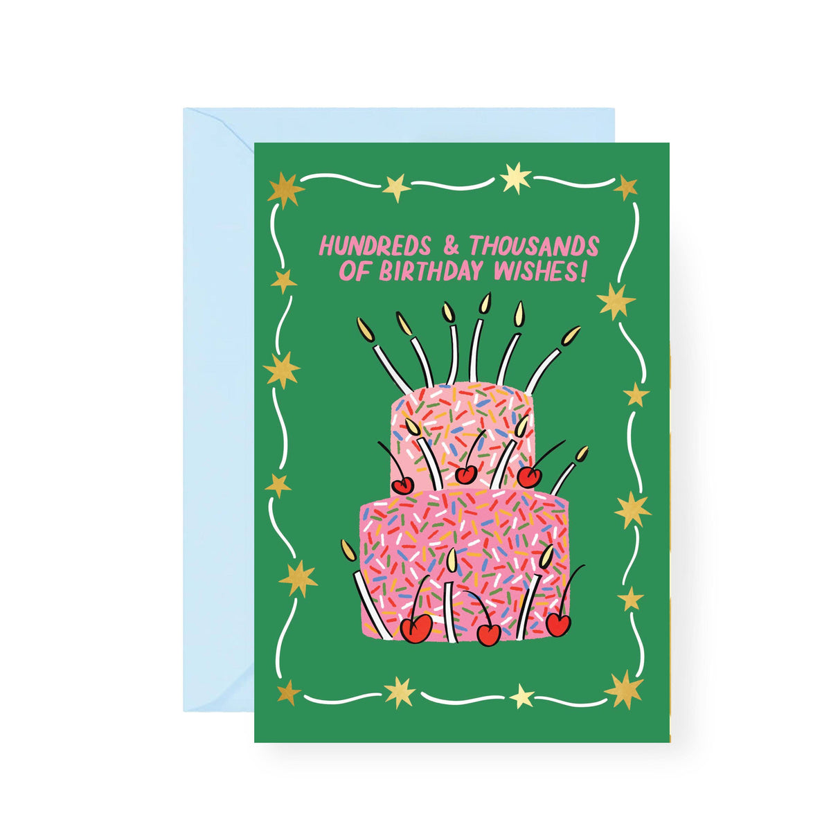 Hundreds and Thousands Birthday Card