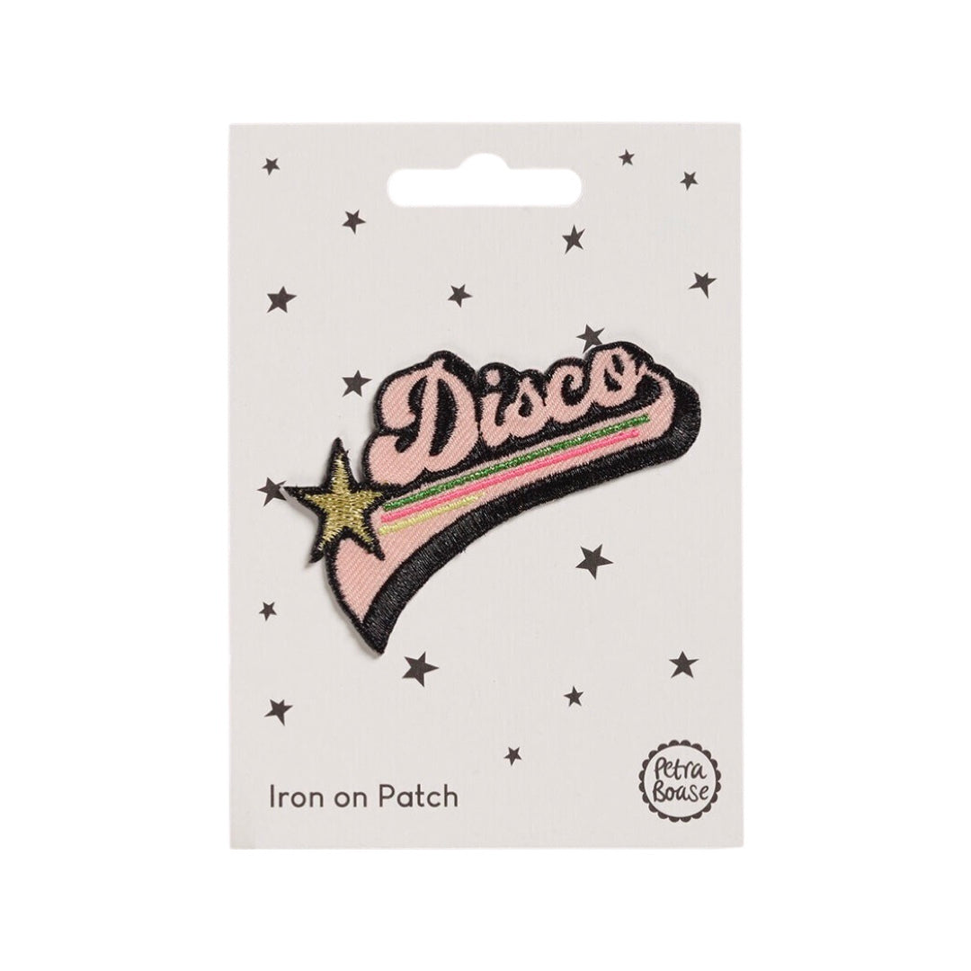 Disco Iron On Patch