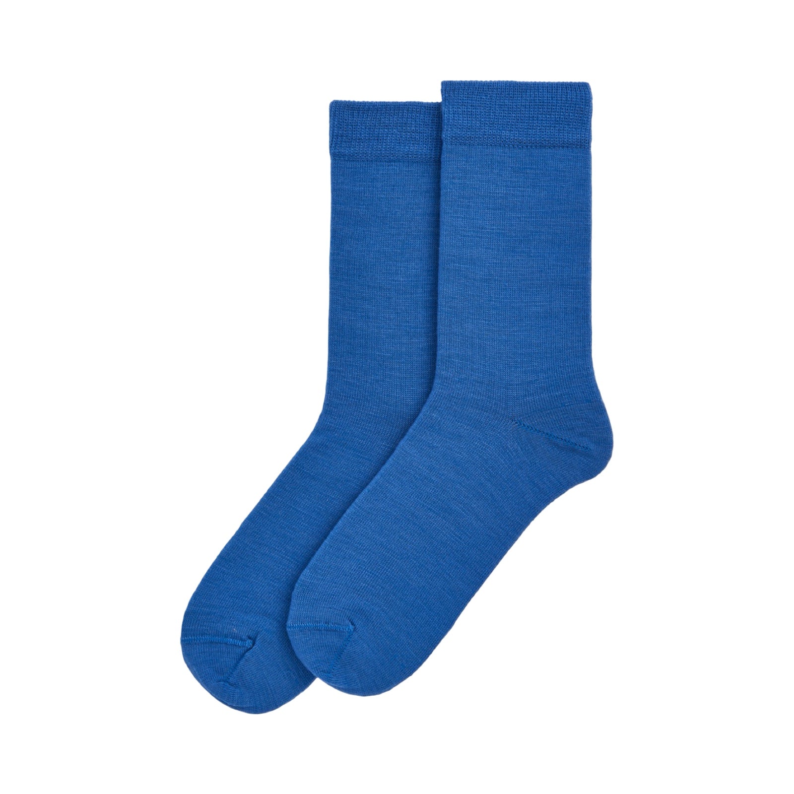 Royal Blue Merino Socks