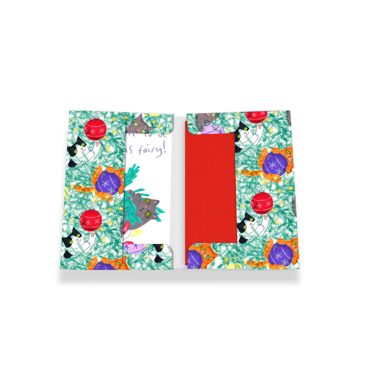 Catty Christmas Card Pack