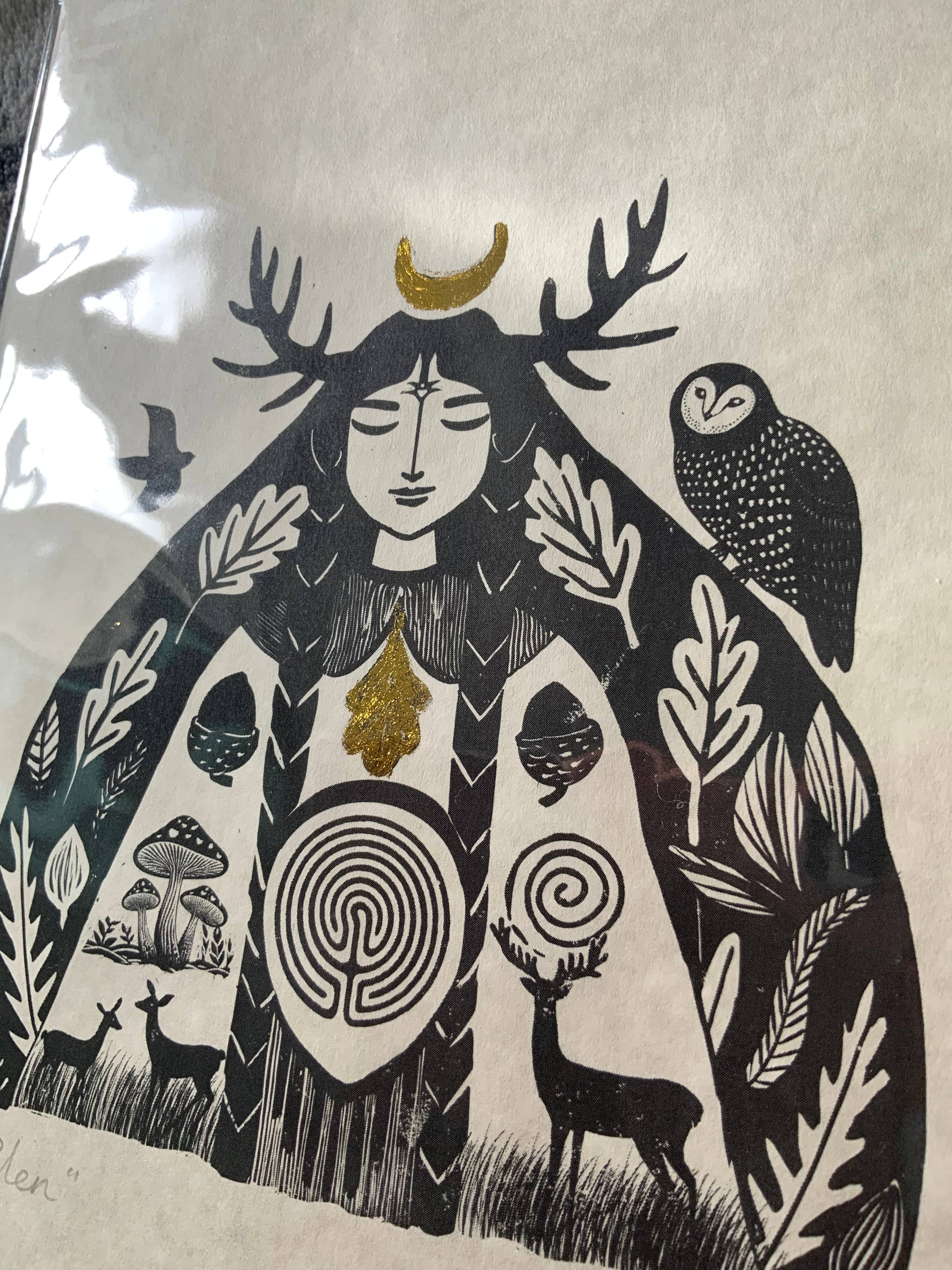 Elen of the Ways Folk Print
