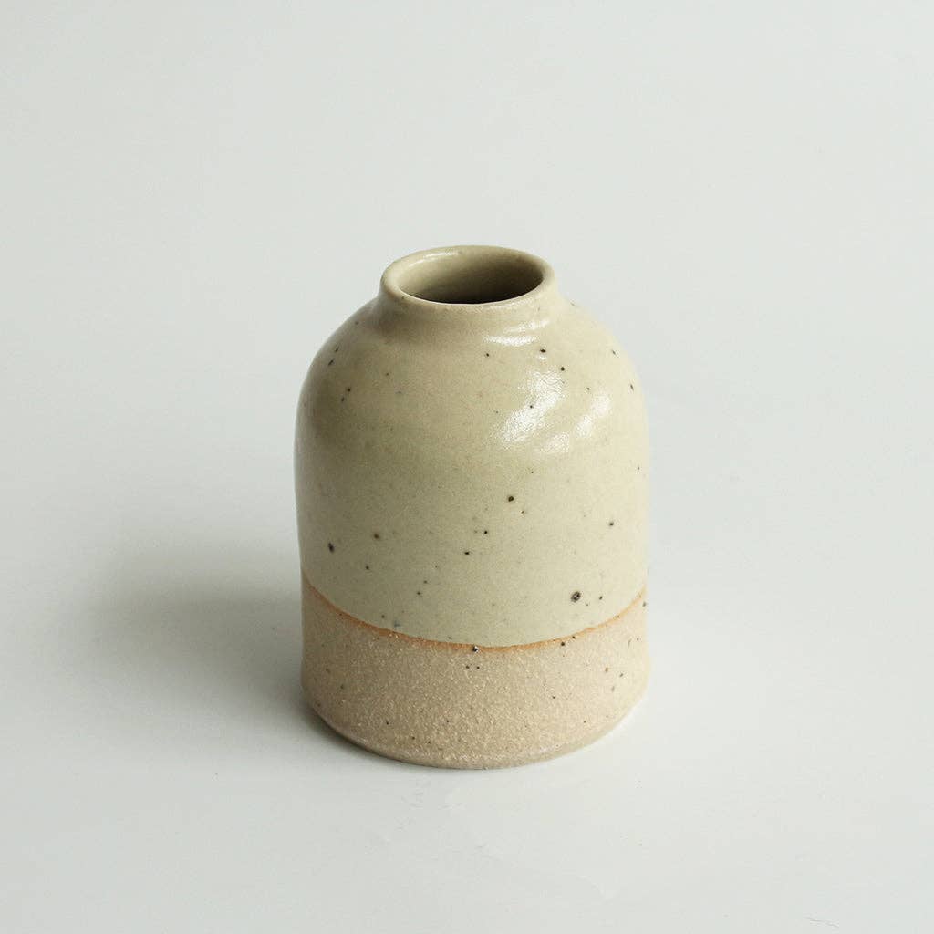 Yellow Stoneware Vase