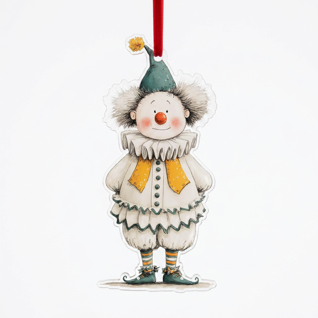 Christmas Tree Decoration - Whimsical Circus theme 21