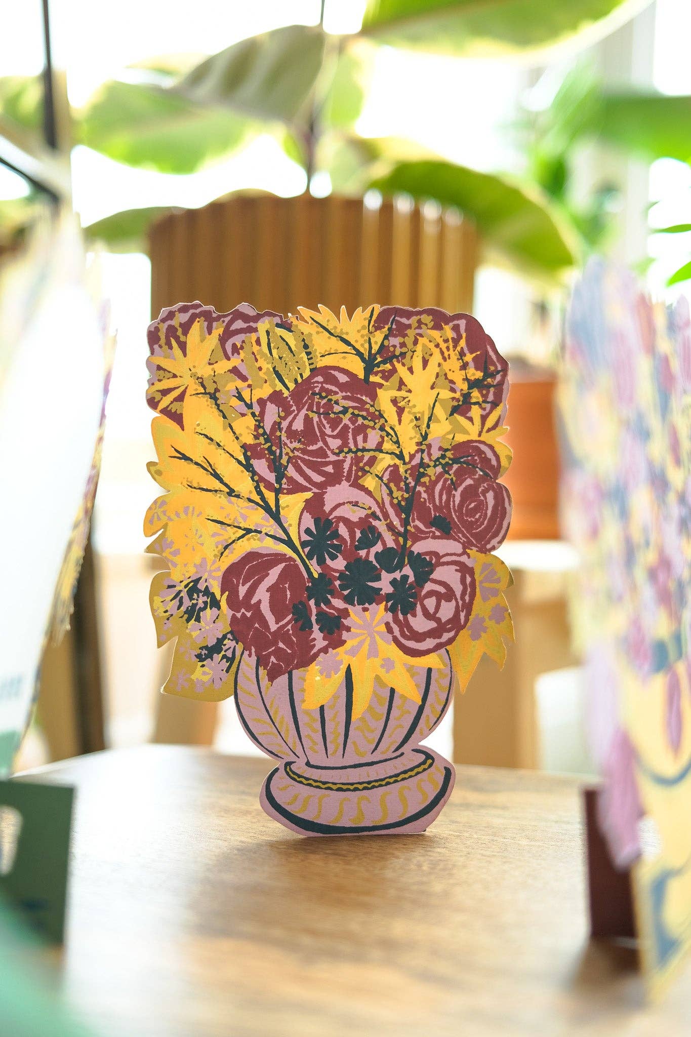 Bloomsbury Lilac Vase Card