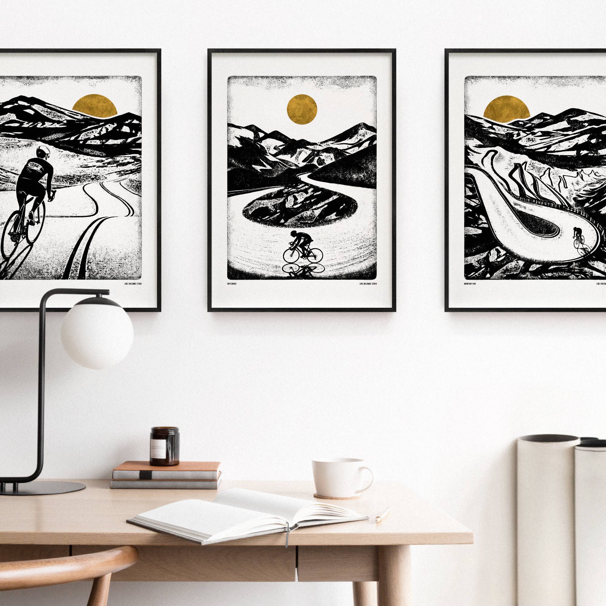 Ride Free Cycling Print