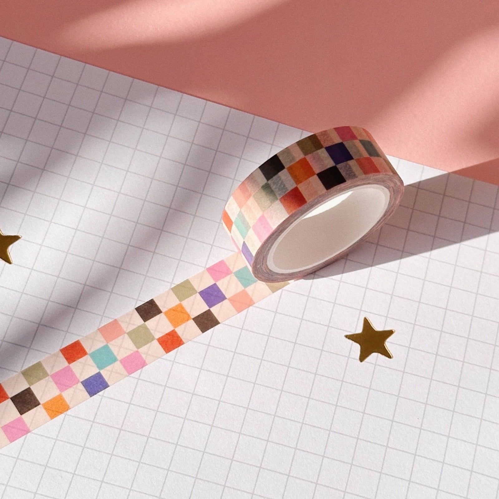 Elmer Checkerboard Washi Tape