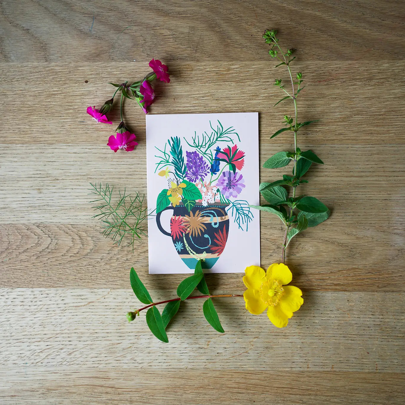 Gardeners Vase Card