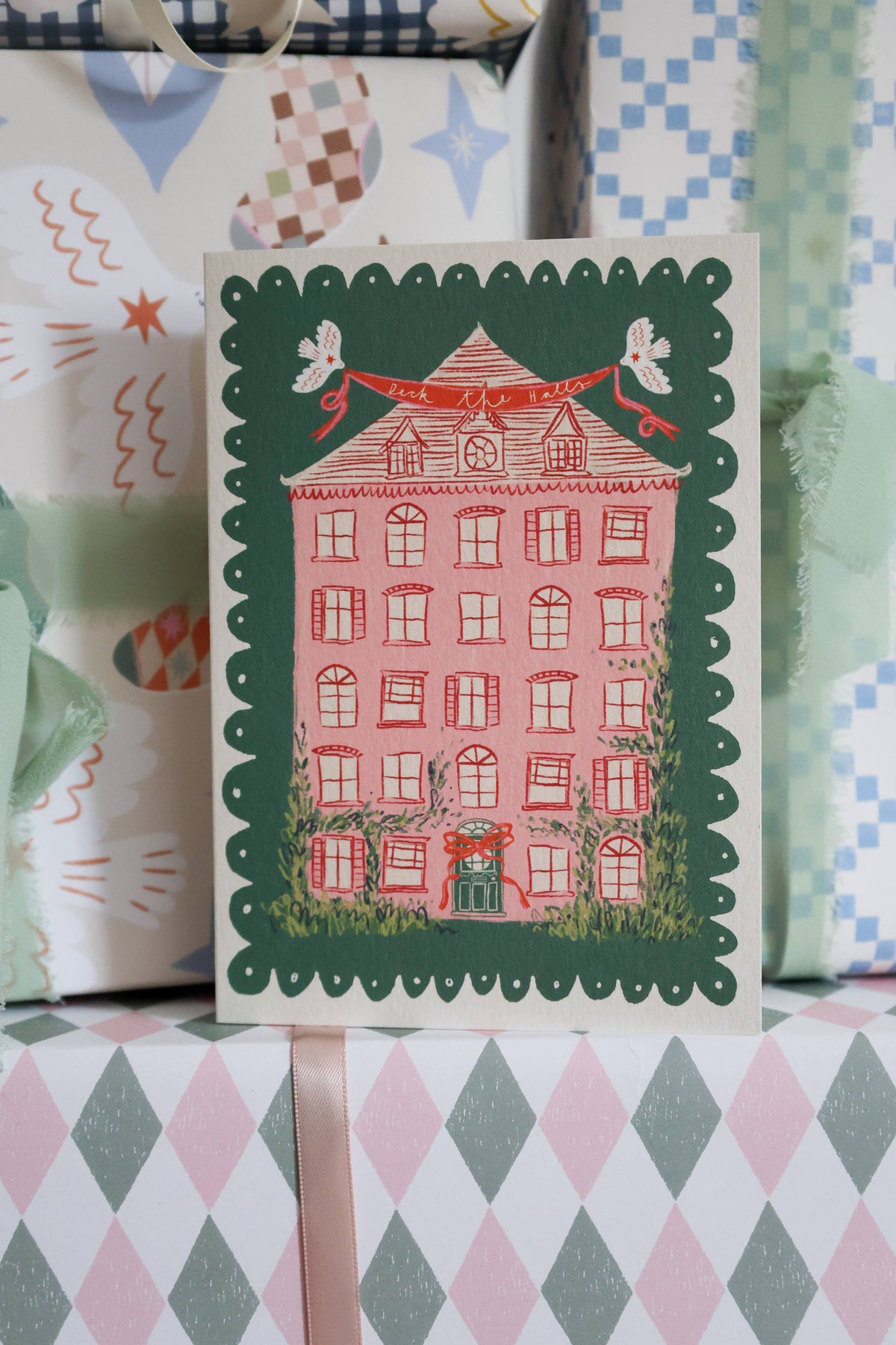 Christmas House Christmas Card