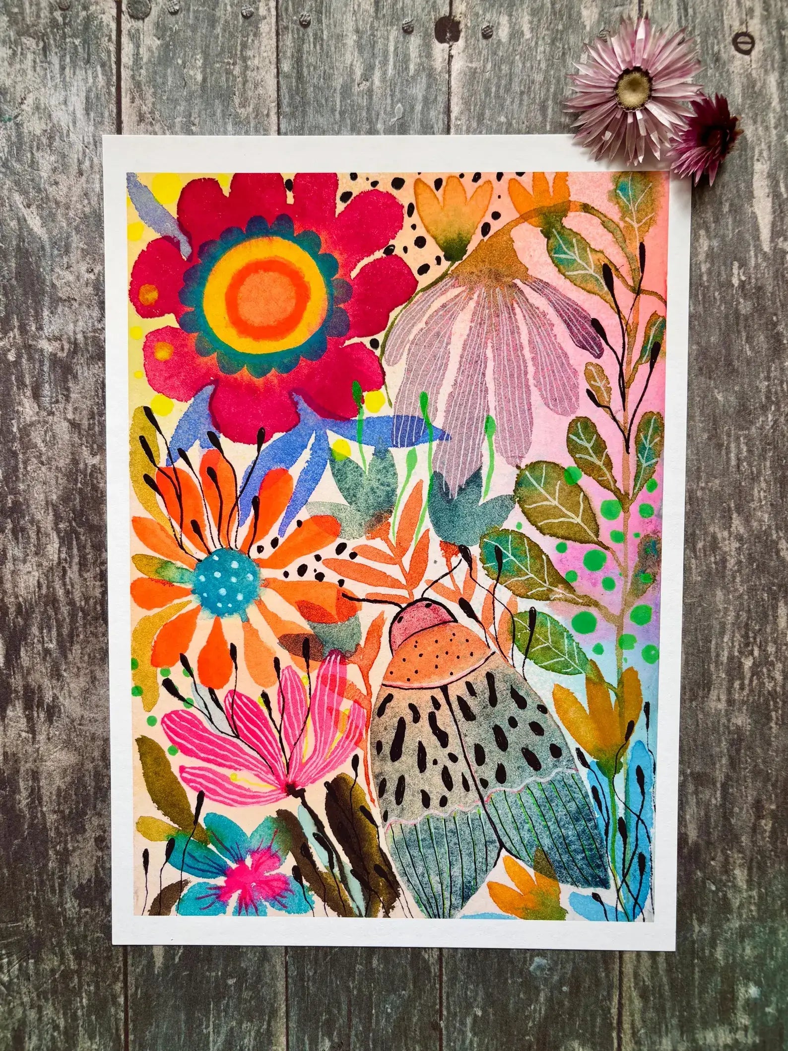 Moth Watercolour Print
