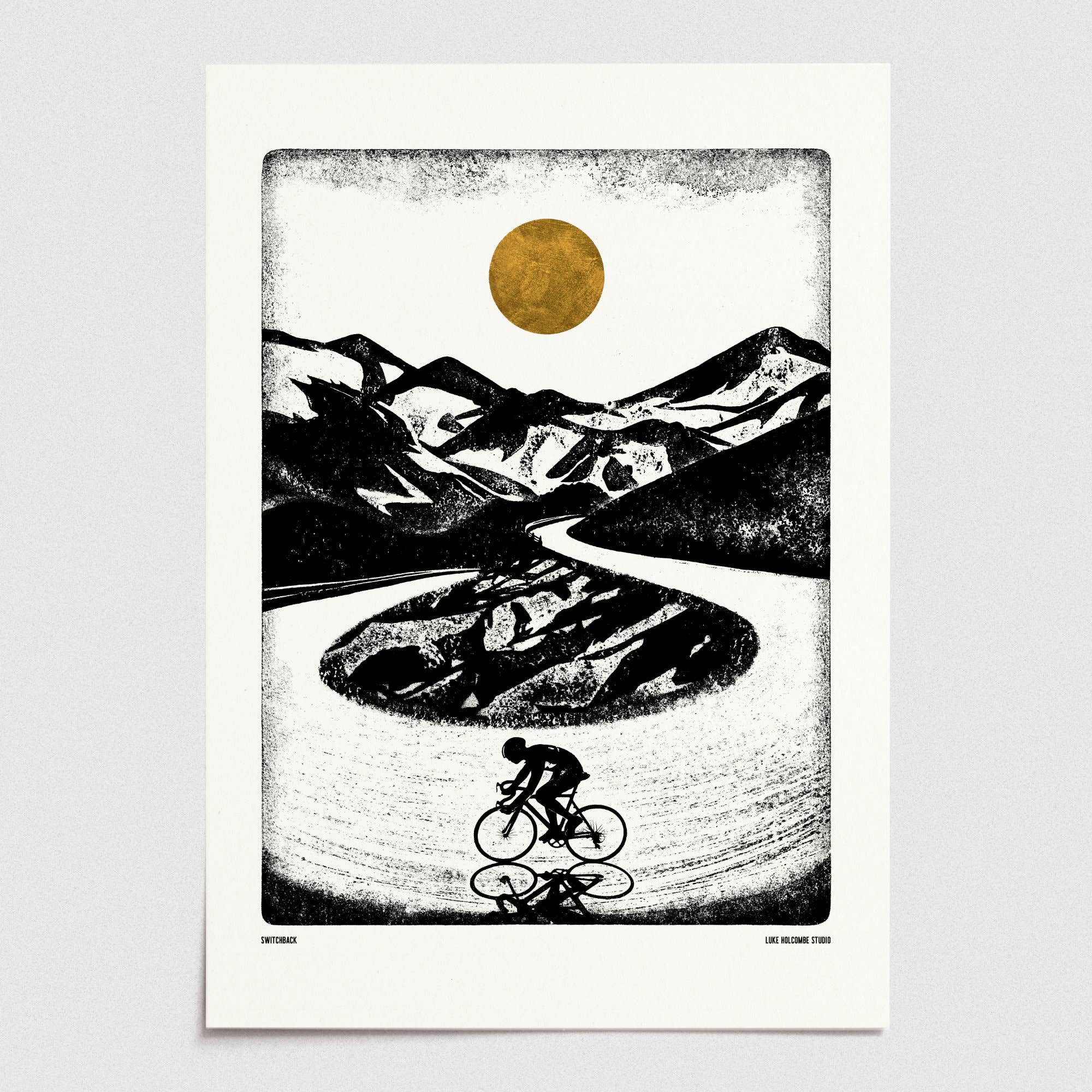 Switchback Cycling Print