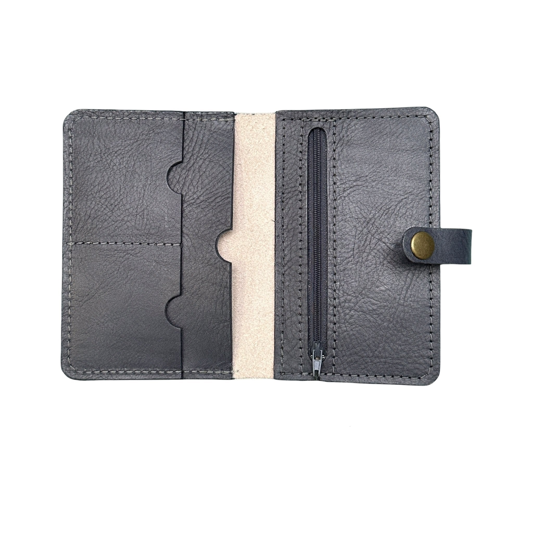 Folded Leather Wallet