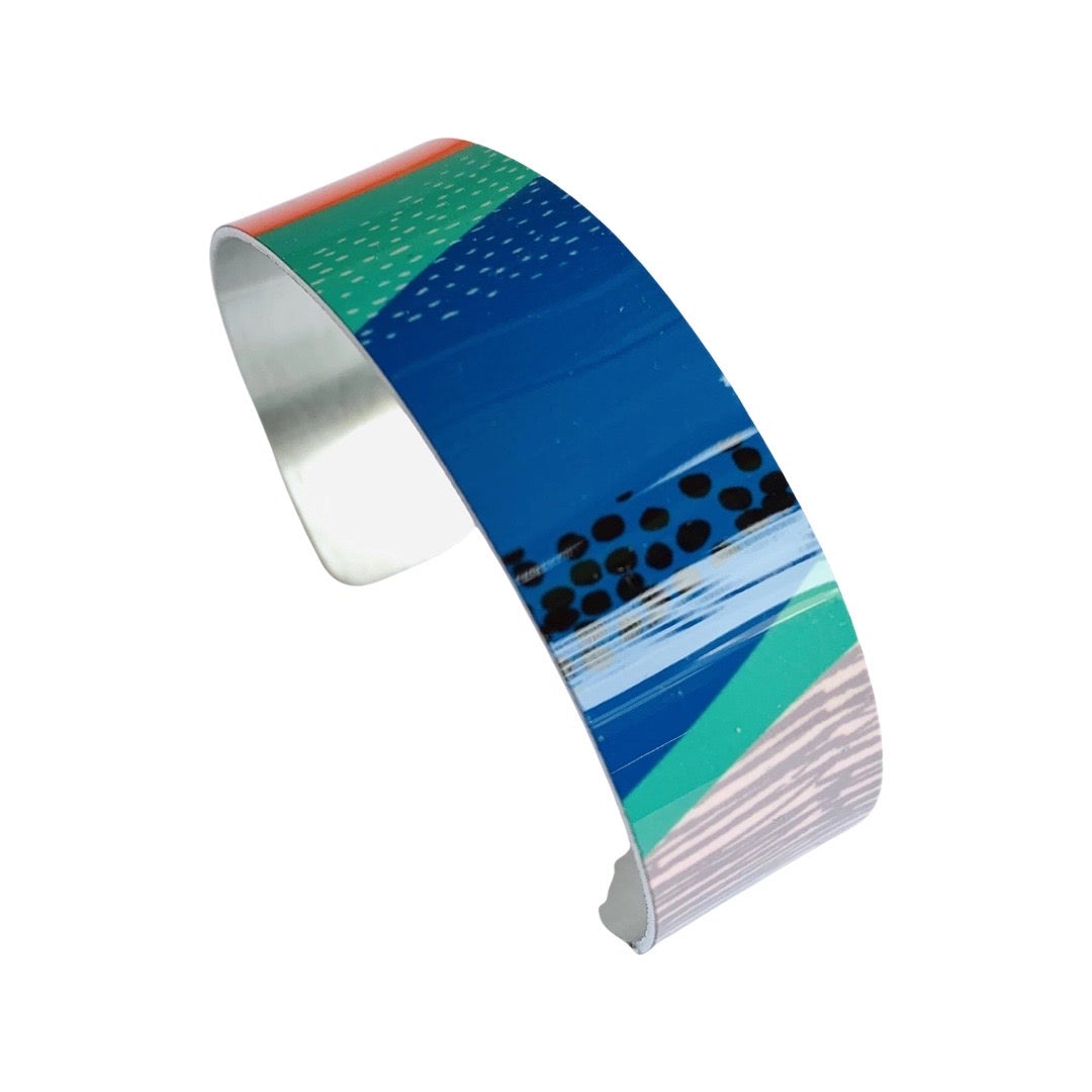 Forest Narrow Cuff Bracelet