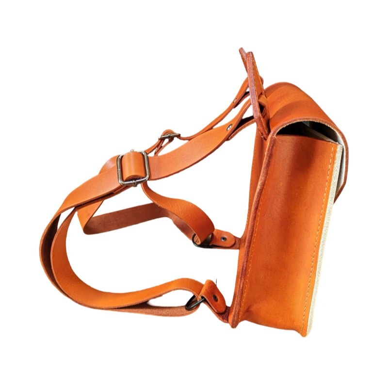 Gorgeous foxy leather backpack with a fox face complete with ears. 