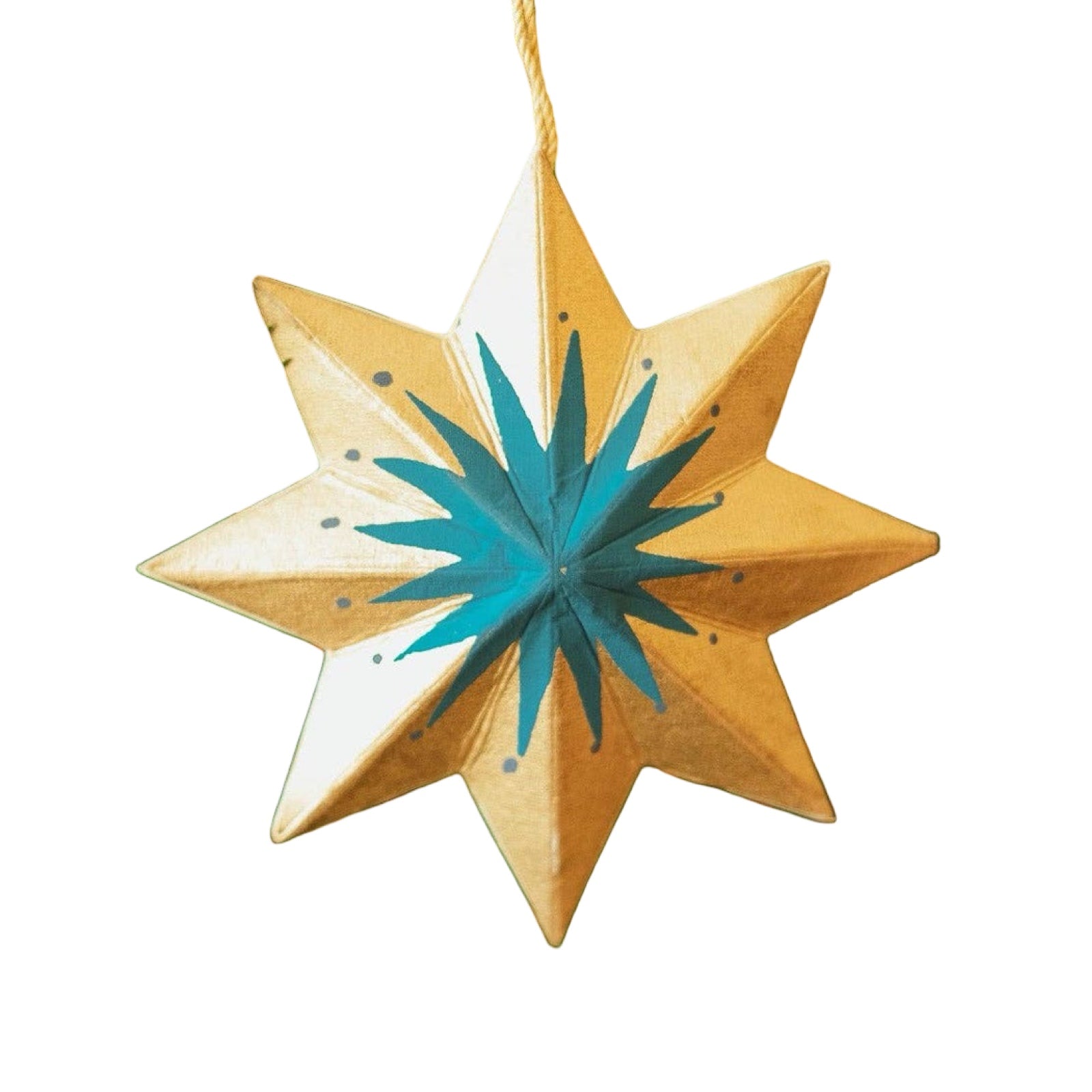 Golden Star Board Decoration